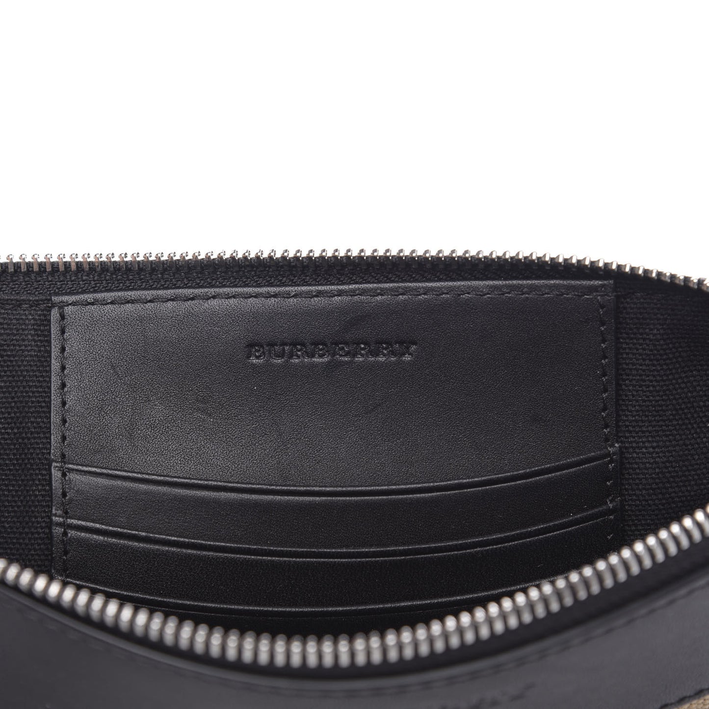 Mega Check Peyton Crossbody Clutch Bag Black