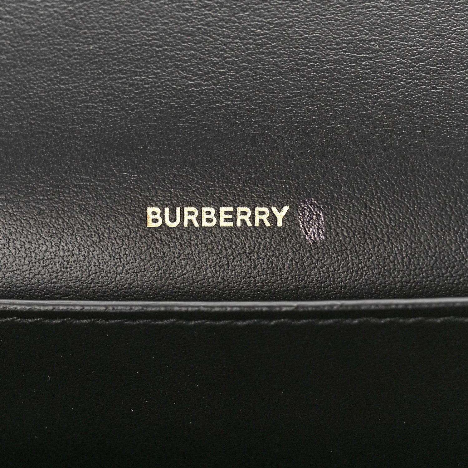 Burberry Calfskin Vintage Check New Hampshire Bag Black 6 of 8