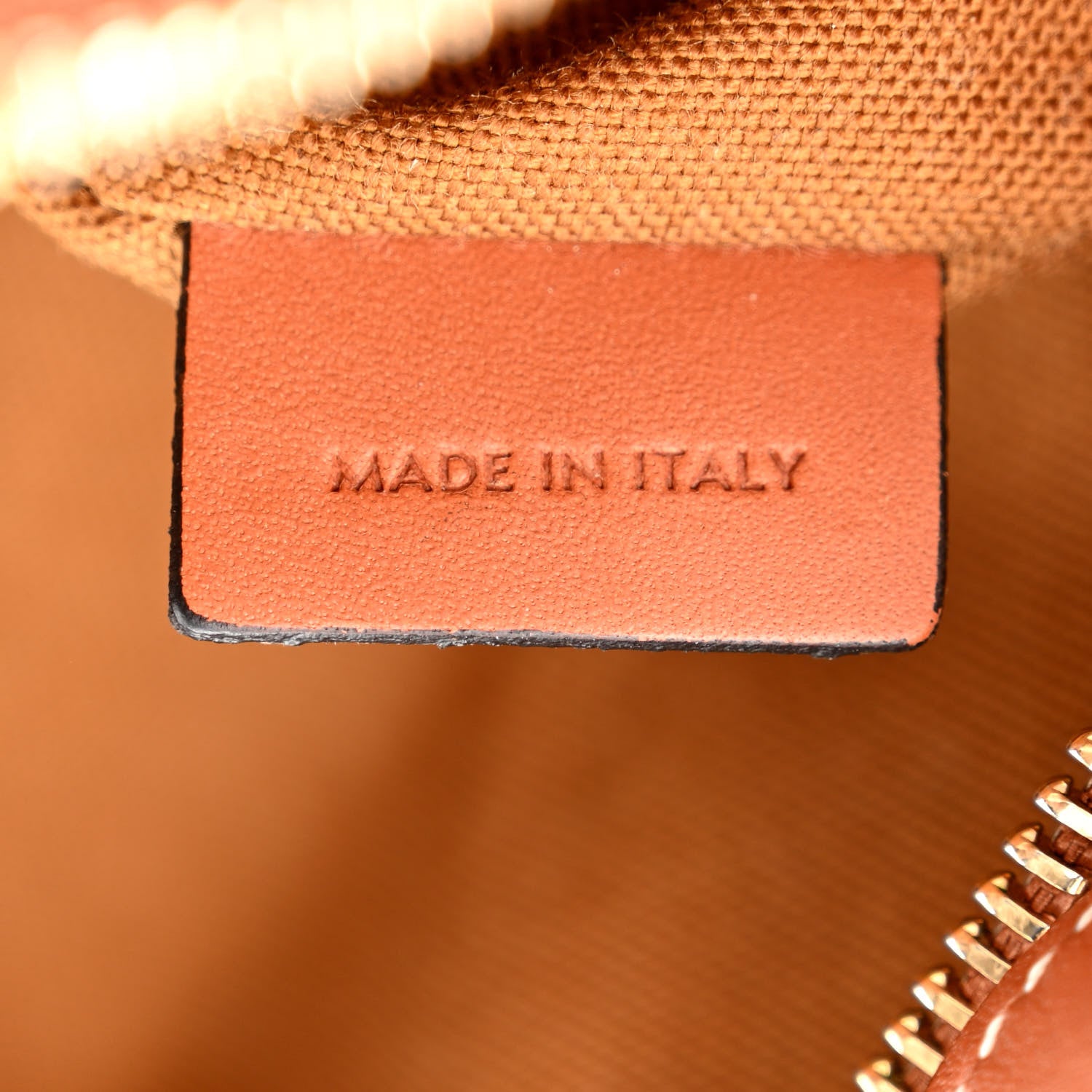 Celine Triomphe Canvas Small Camera Bag Tan 6 of 11
