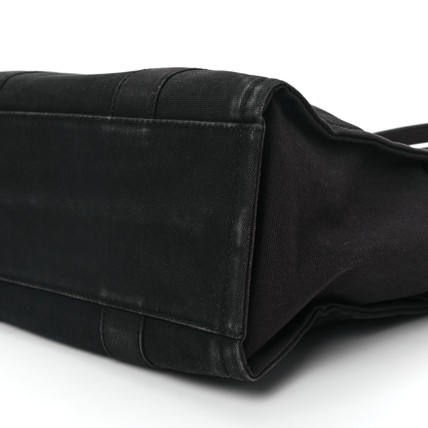 Cotton Canvas Large The Tote Bag Black