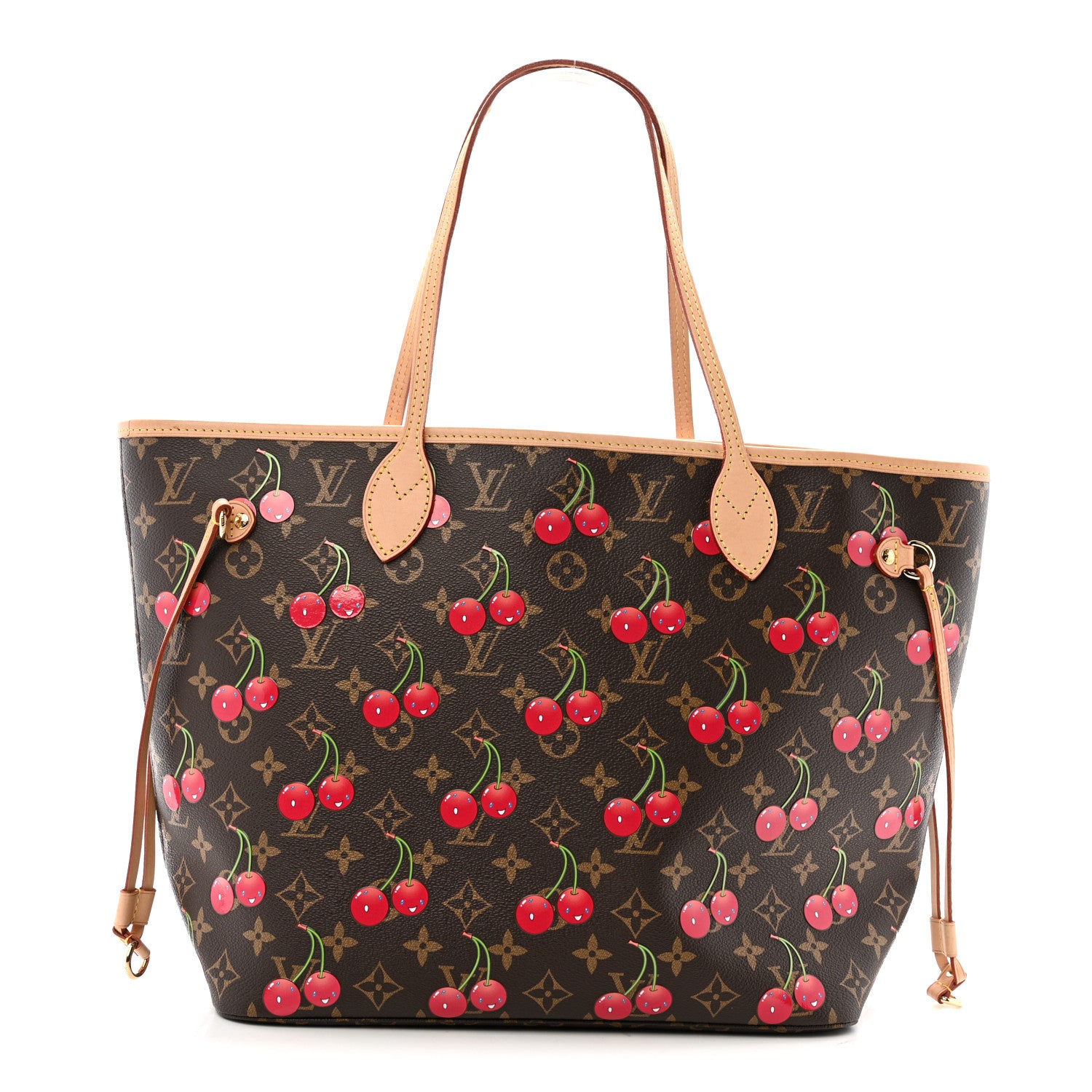 Louis Vuitton LV X TM Monogram Cerises Neverfull MM 1856683