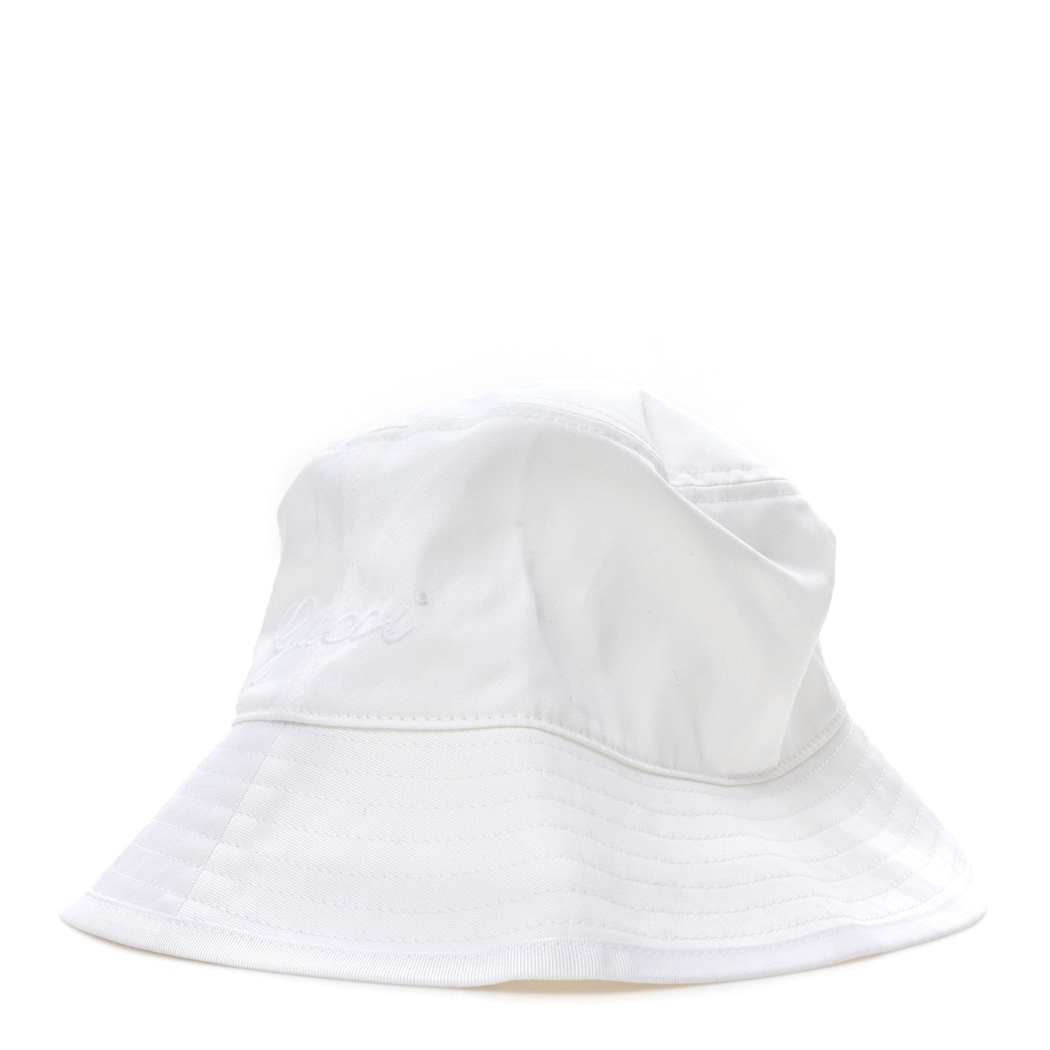 White Gucci Bucket Hat Gucci Bucket Hat w/ Tags - White Hats, Accessories  main image 4