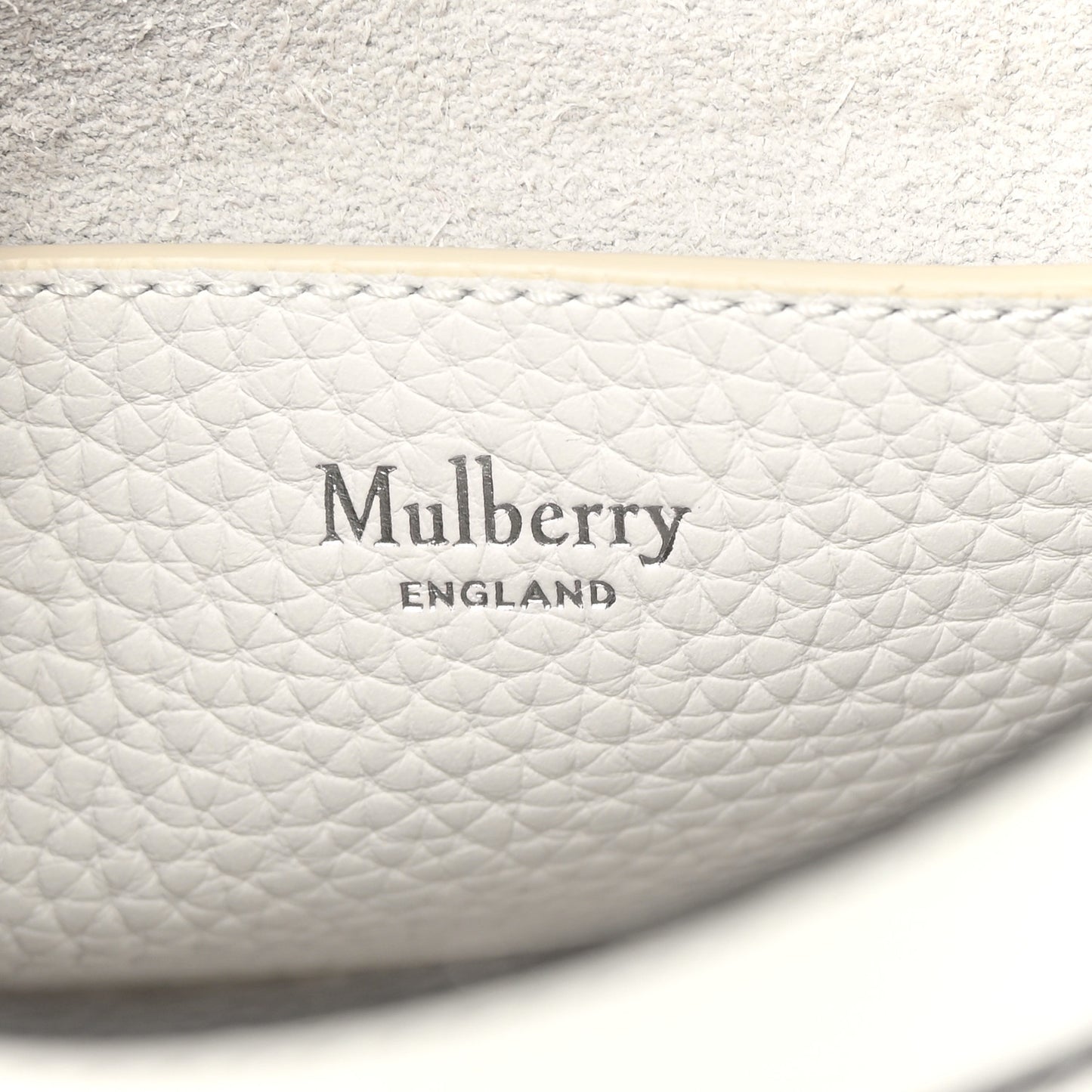Heavy Grain Mini Alexa White