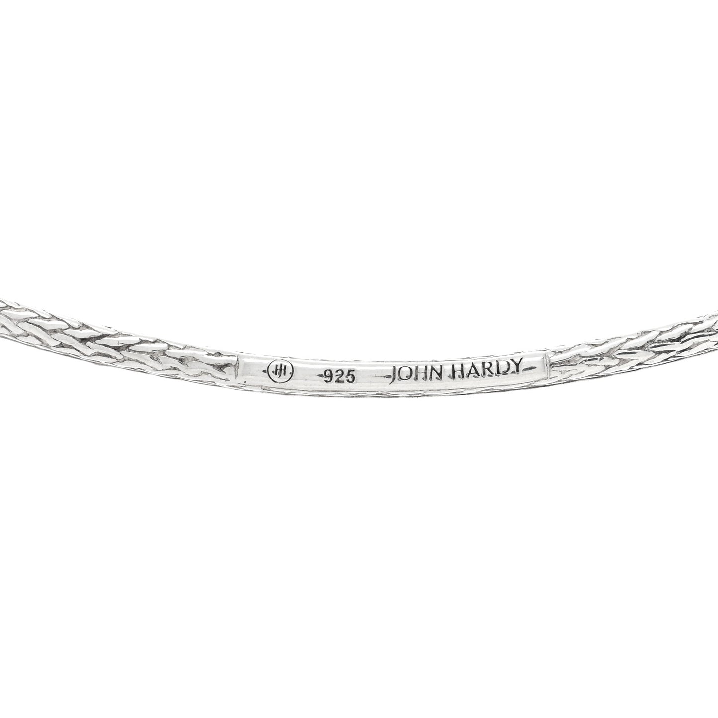 JOHN HARDY Sterling Silver Black Diamond Bar Station Necklace