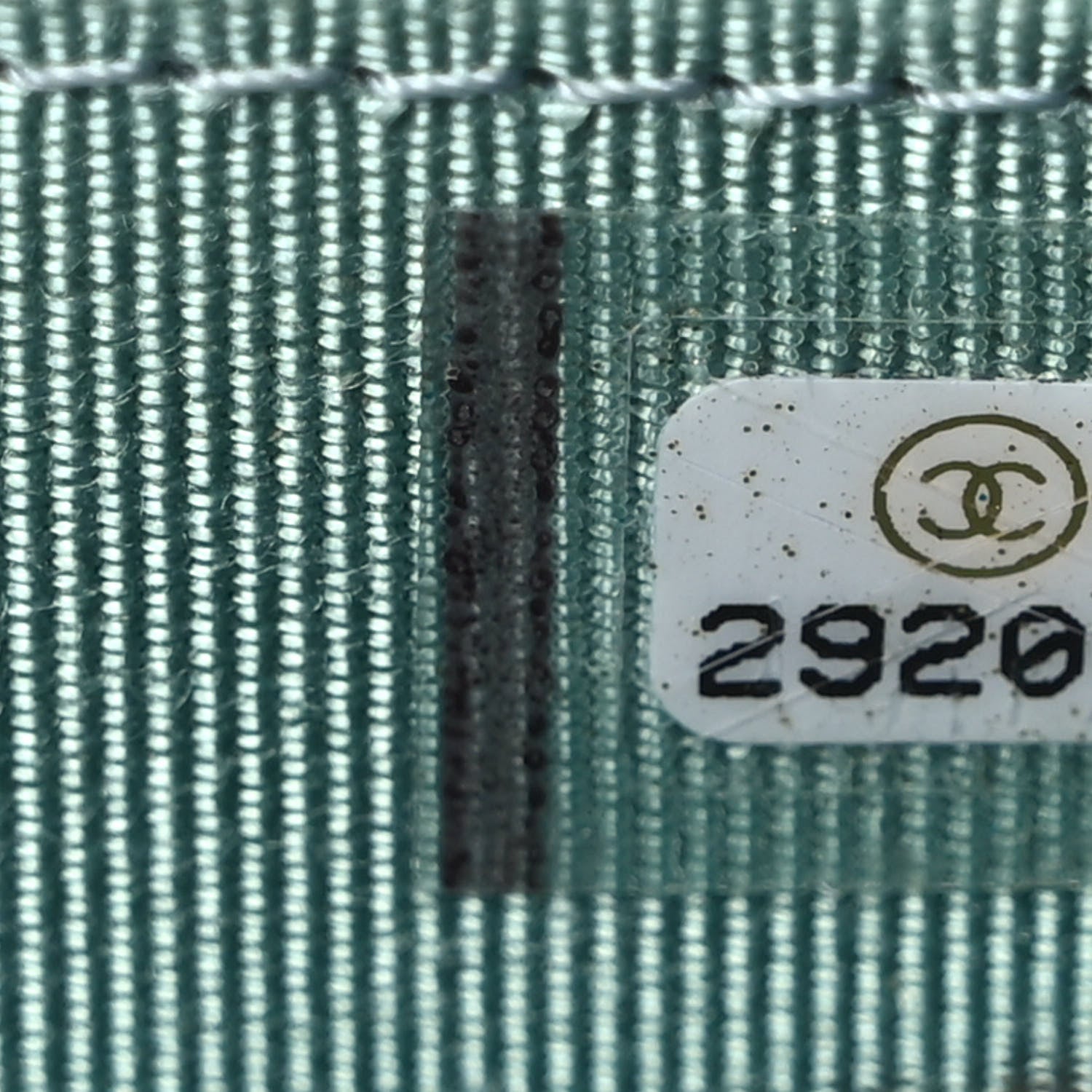 Chanel Caviar Quilted Zip Coin Purse Light Blue 7 of 8