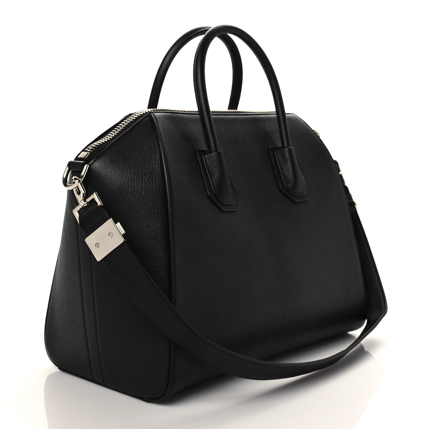 Sugar Goatskin Small Antigona Black