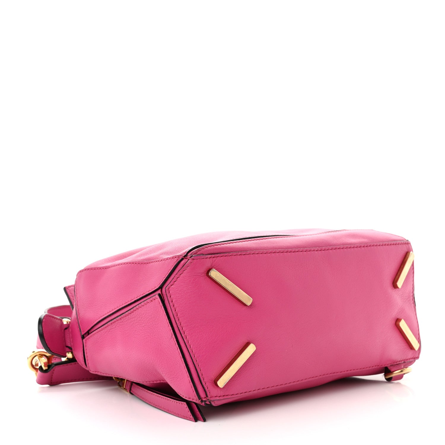 Loewe Calfskin Small Puzzle Bag Fuchsia 4 of 10