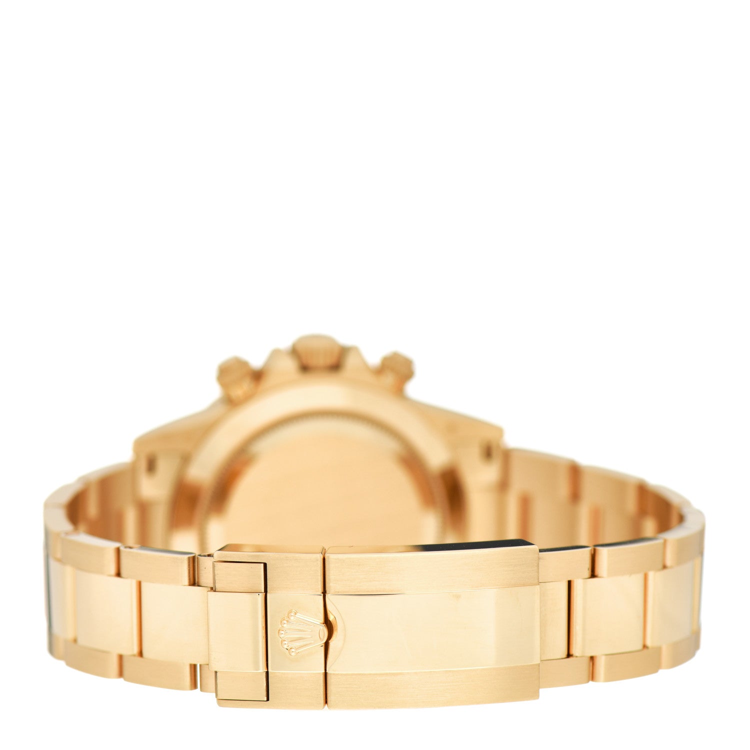 Rolex 18K Yellow Gold 40mm Oyster Perpetual Cosmograph Daytona Watch Black Champagne 116508 3 of 5