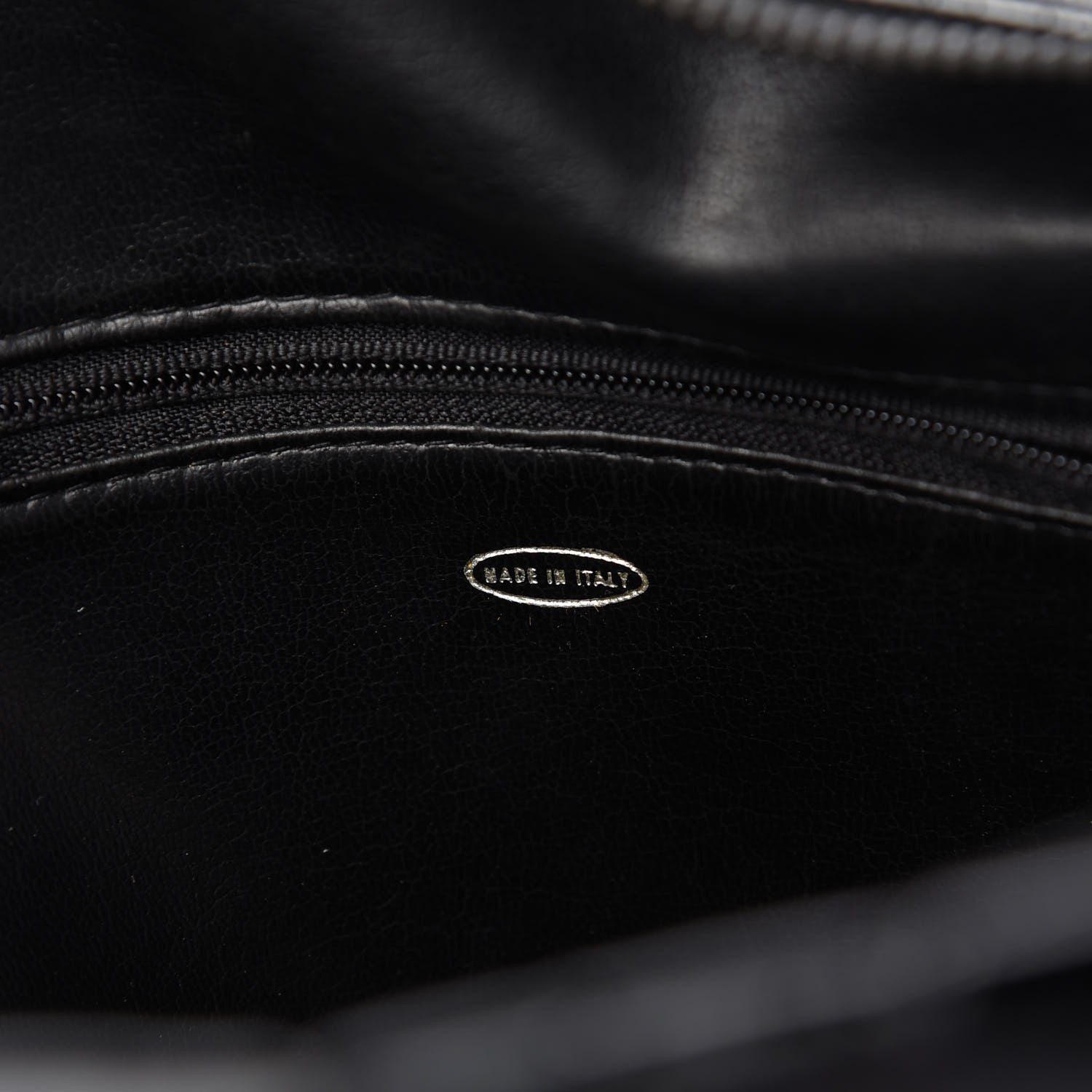 Chanel Patent Quilted Shoulder Bag Black 9 of 12