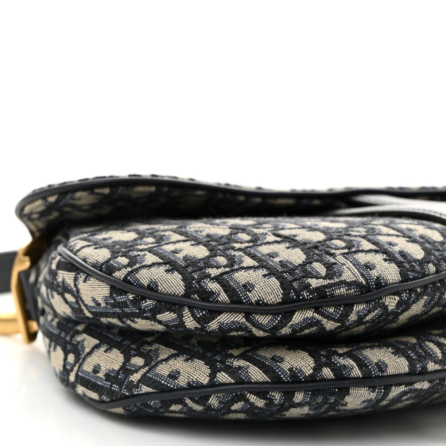 Oblique Saddle Bag Blue