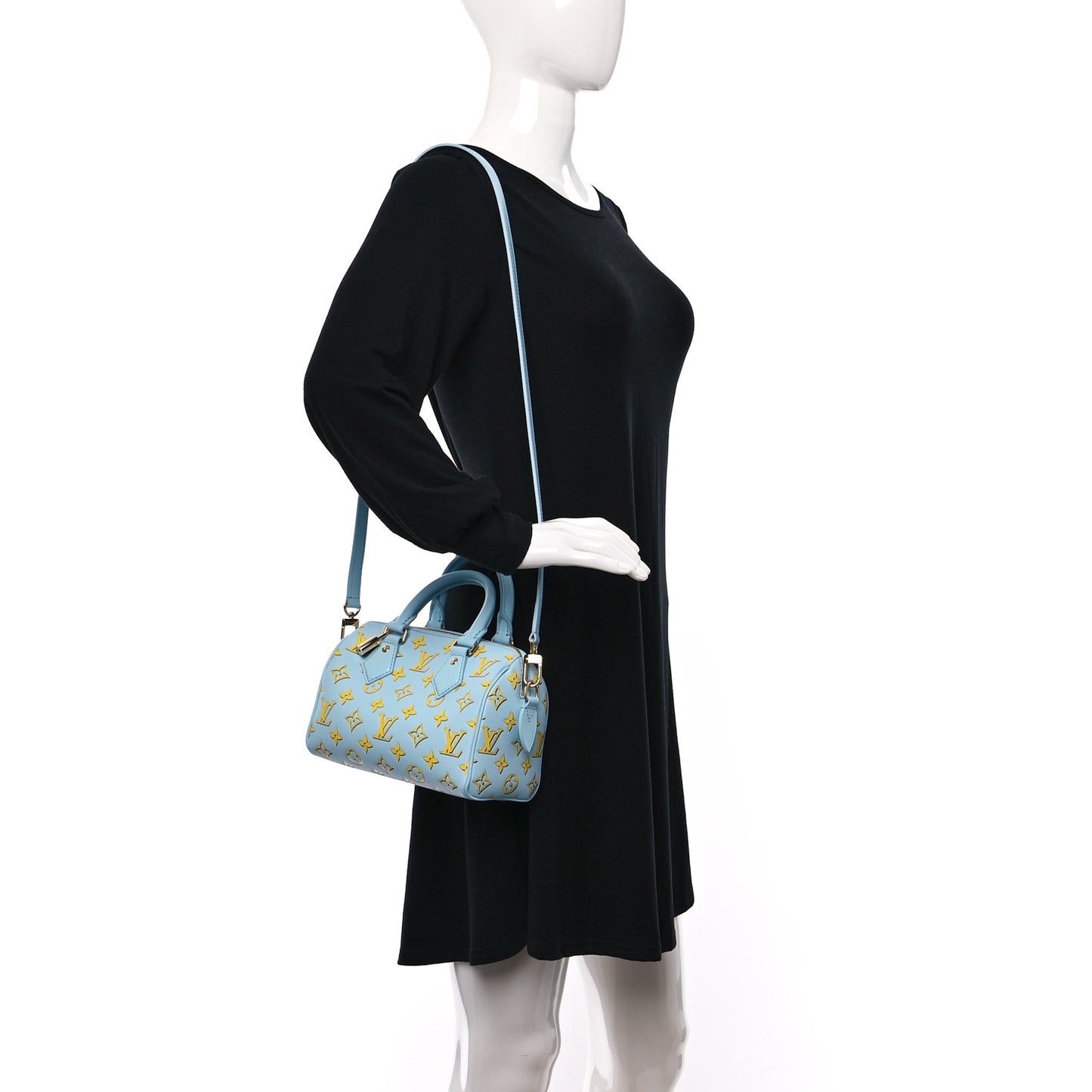 Empreinte Monogram Speedy Bandouliere 20 Baby Blue