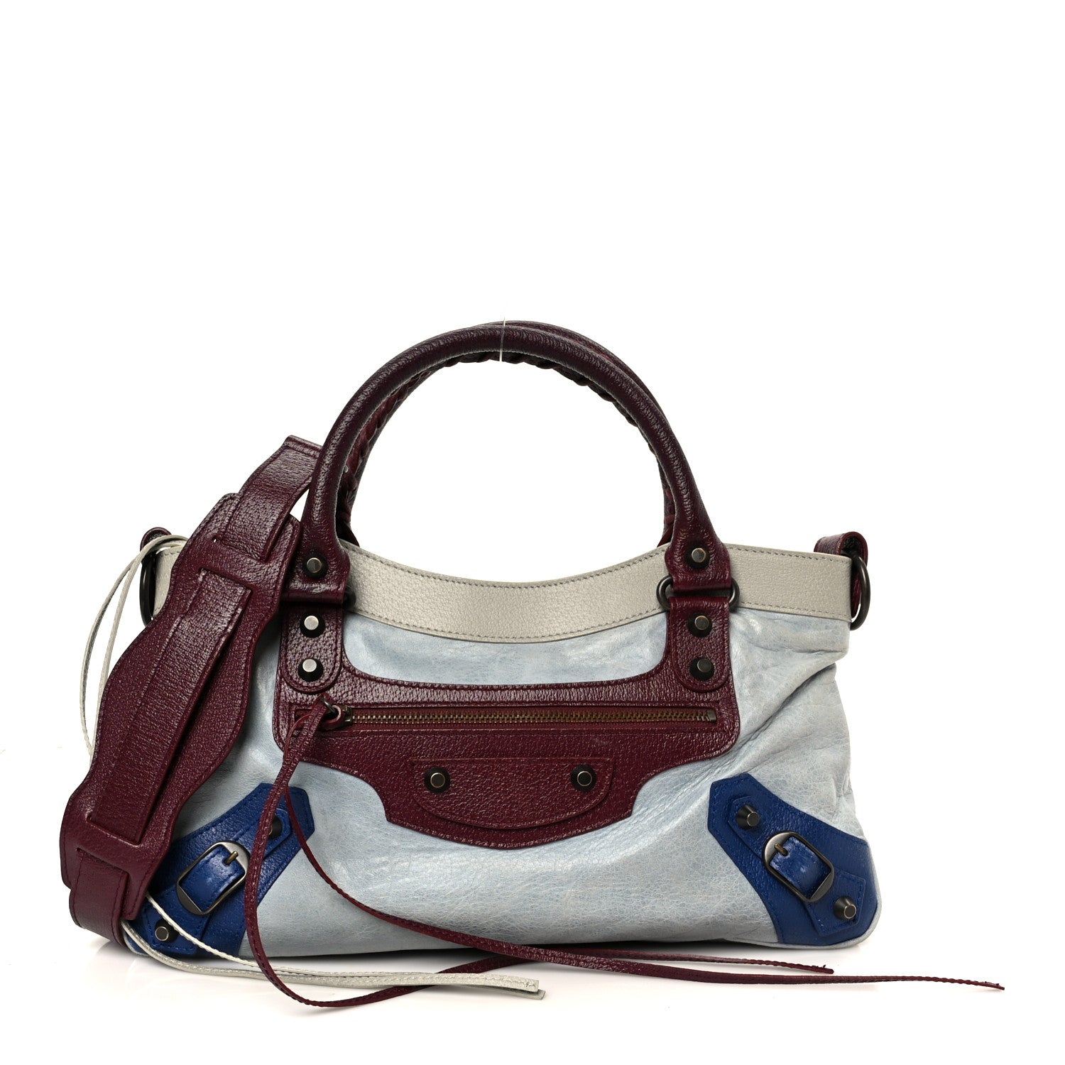 Balenciaga Agneau Classic Hardware Tri-Color First Ciel 1836346