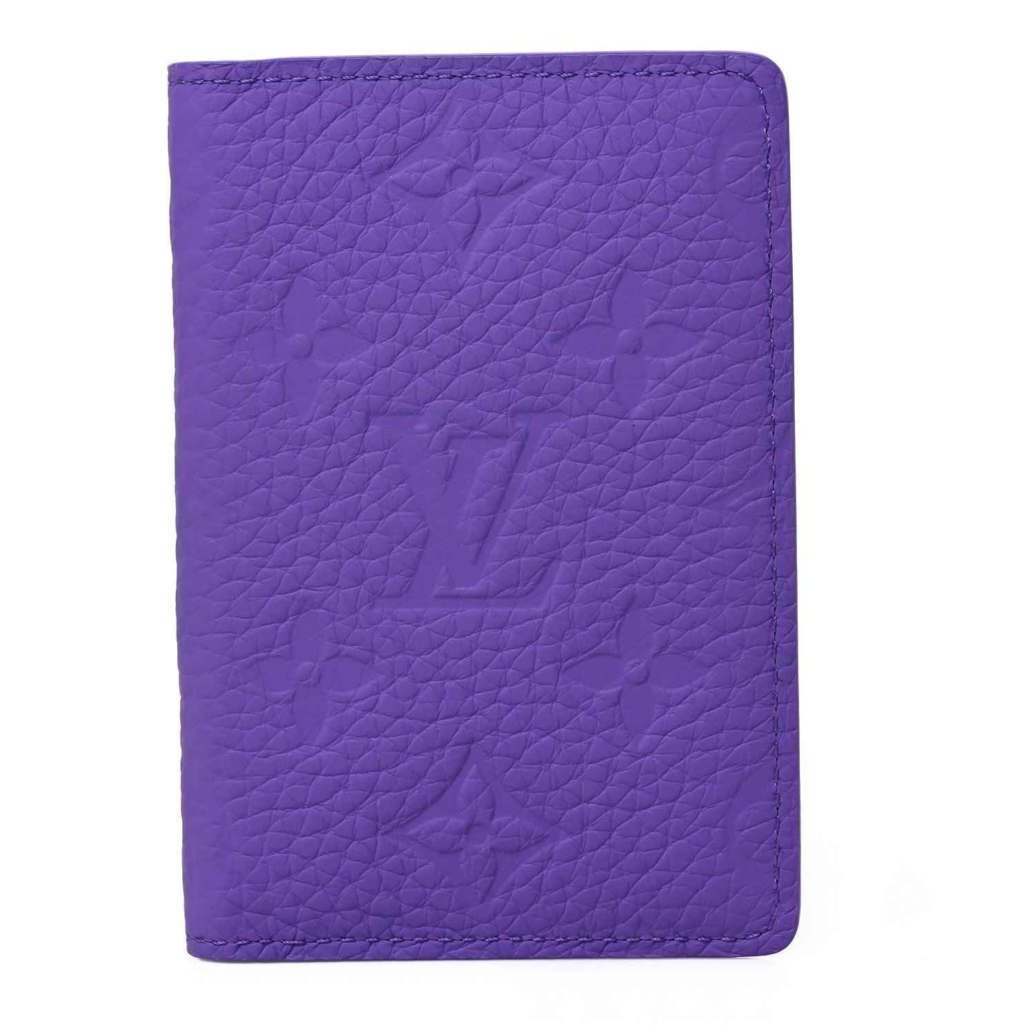 Louis Vuitton Taurillon Monogram Pocket Organizer Violet 1300142