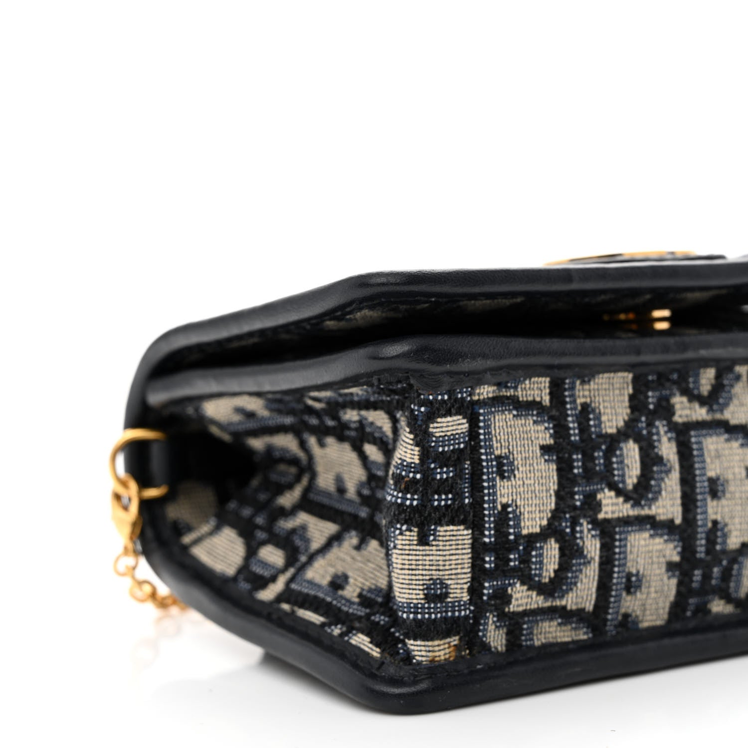 Christian Dior Oblique 30 Montaigne 2-In-1 Pouch Blue 9 of 10