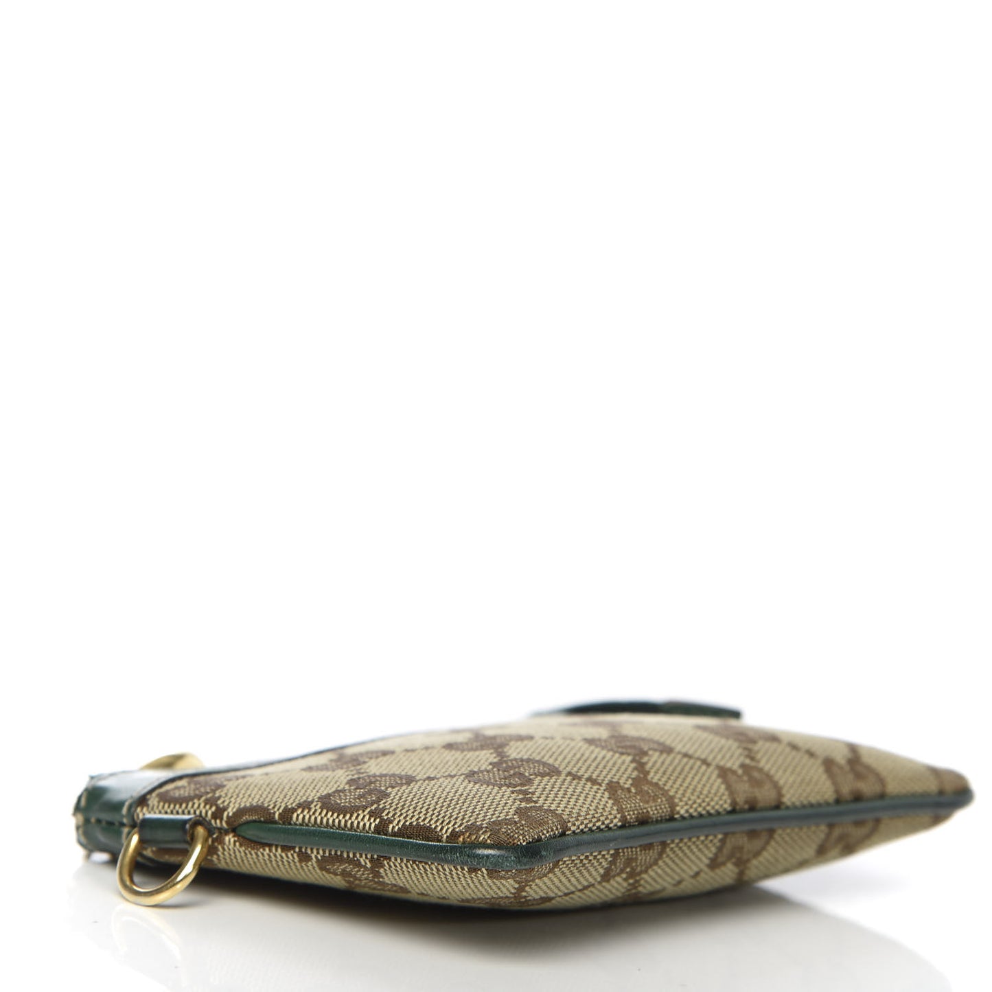 Monogram Small Zip Pouch Green
