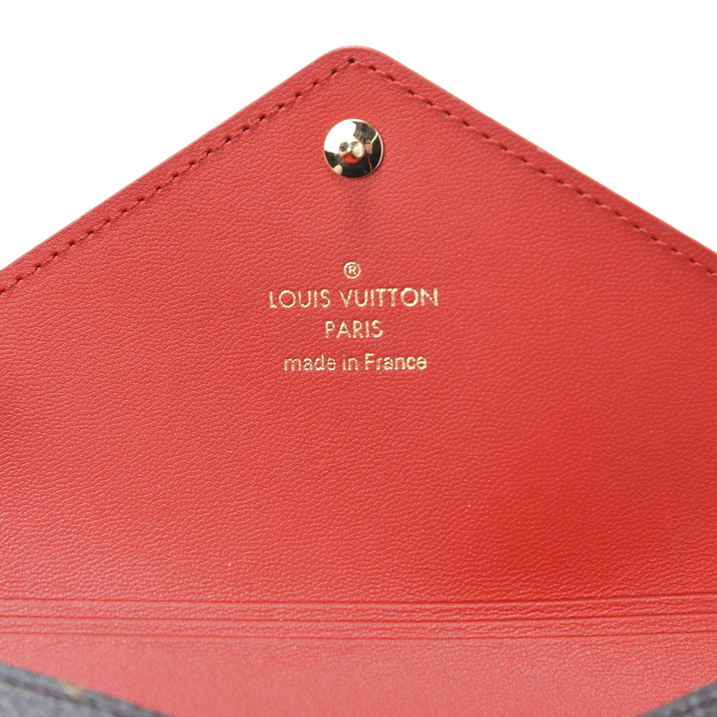 Monogram Medium Kirigami Pochette Insert Coquelicot