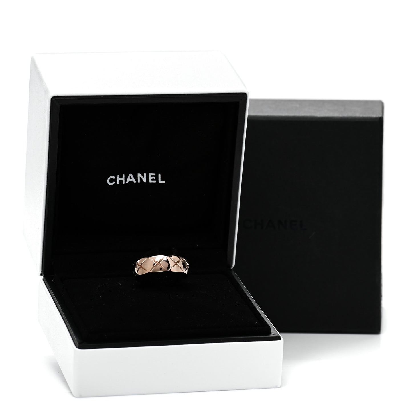 18K Beige Gold Small Coco Crush Ring 54 7