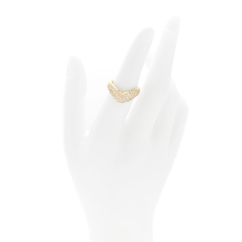 18K Yellow Gold Diamond 1.23ctw Ring 50 5.5