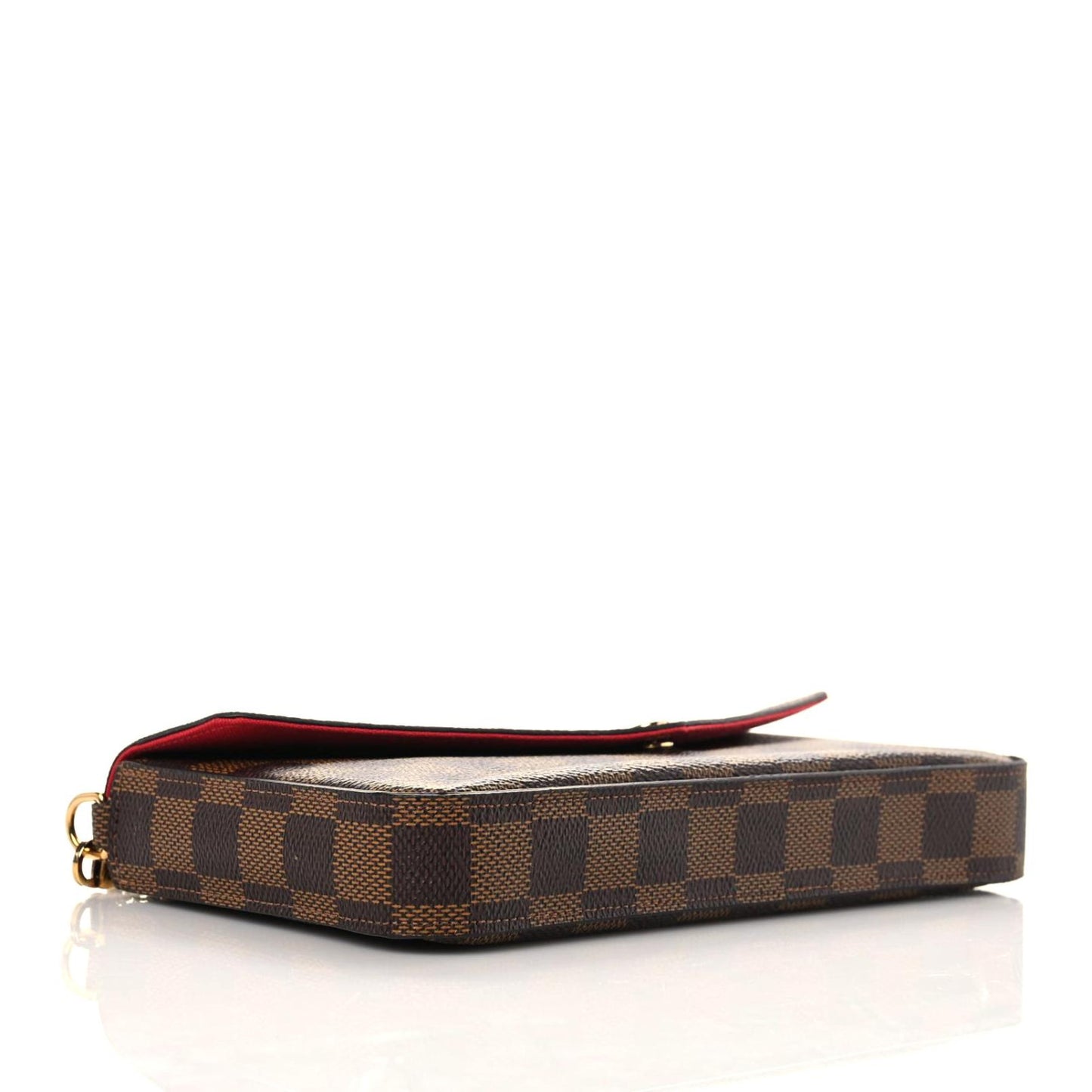Damier Ebene Pochette Felicie Chain Wallet