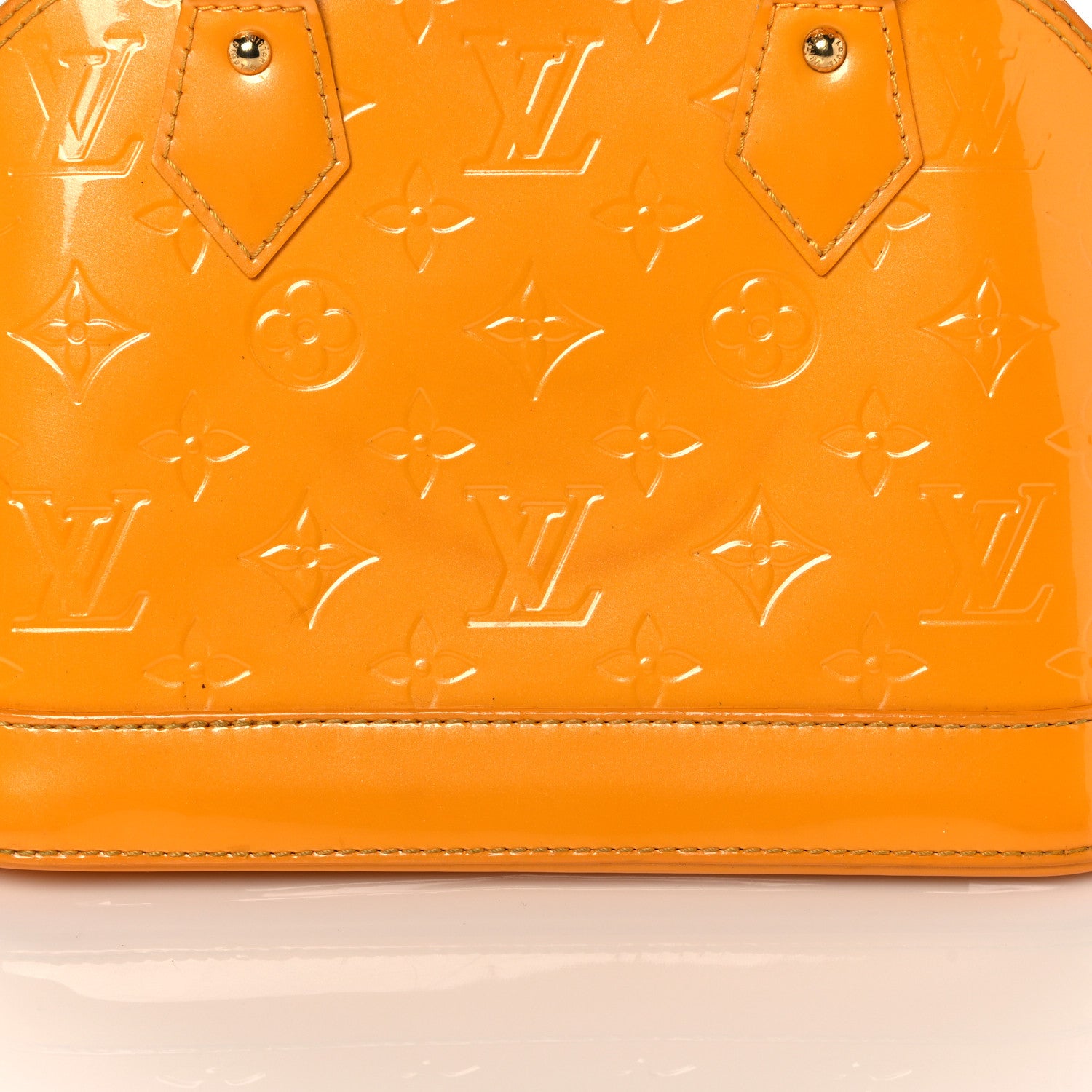 Louis Vuitton Vernis Alma BB Jaune Passion 14 of 17