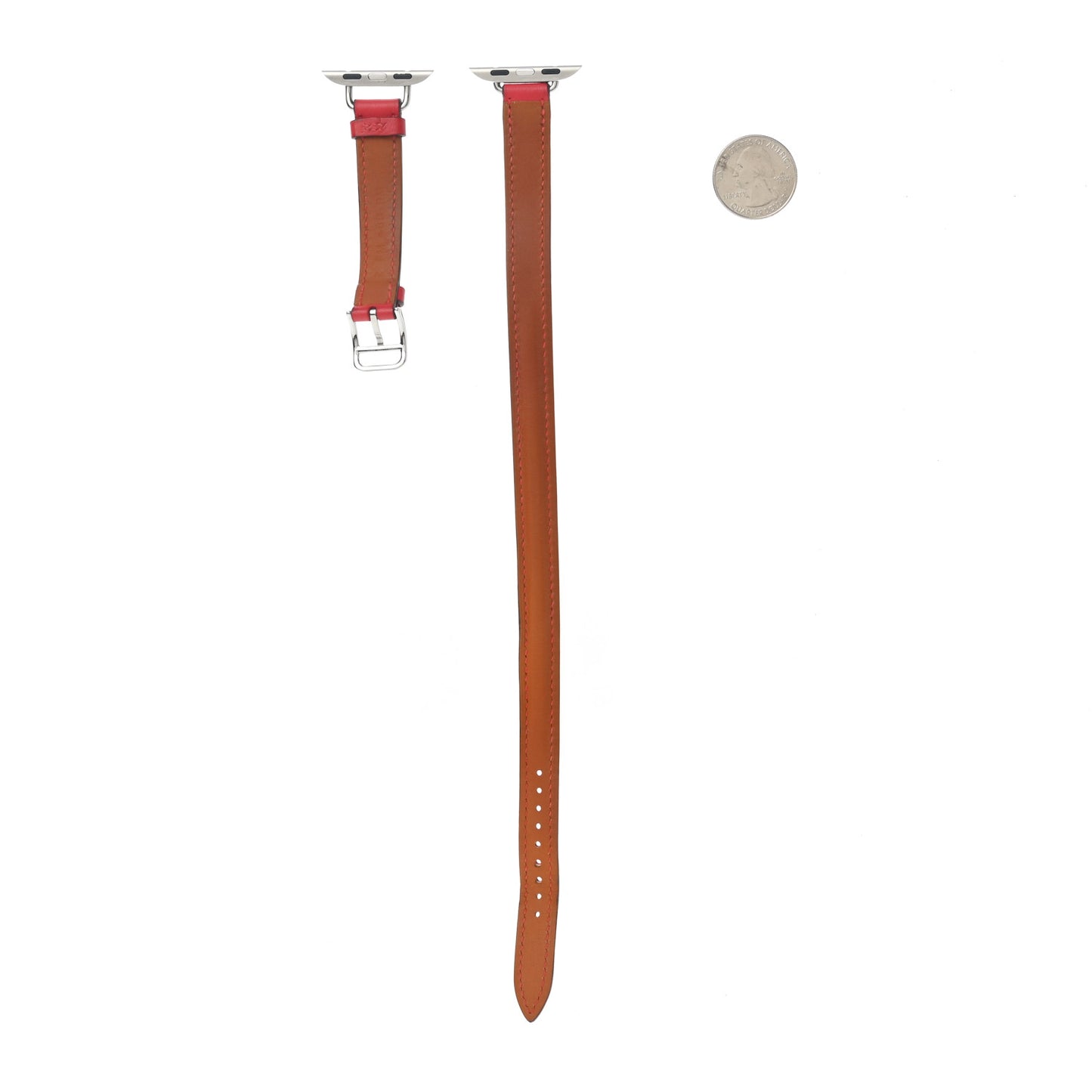 Swift 38mm Double Tour Apple Watch Strap Rouge Casaque