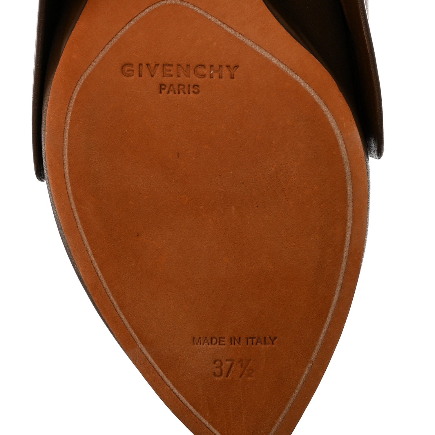 Givenchy Calfskin Shark Look Over The Knee Boots 37.5 Kaky 6 of 7