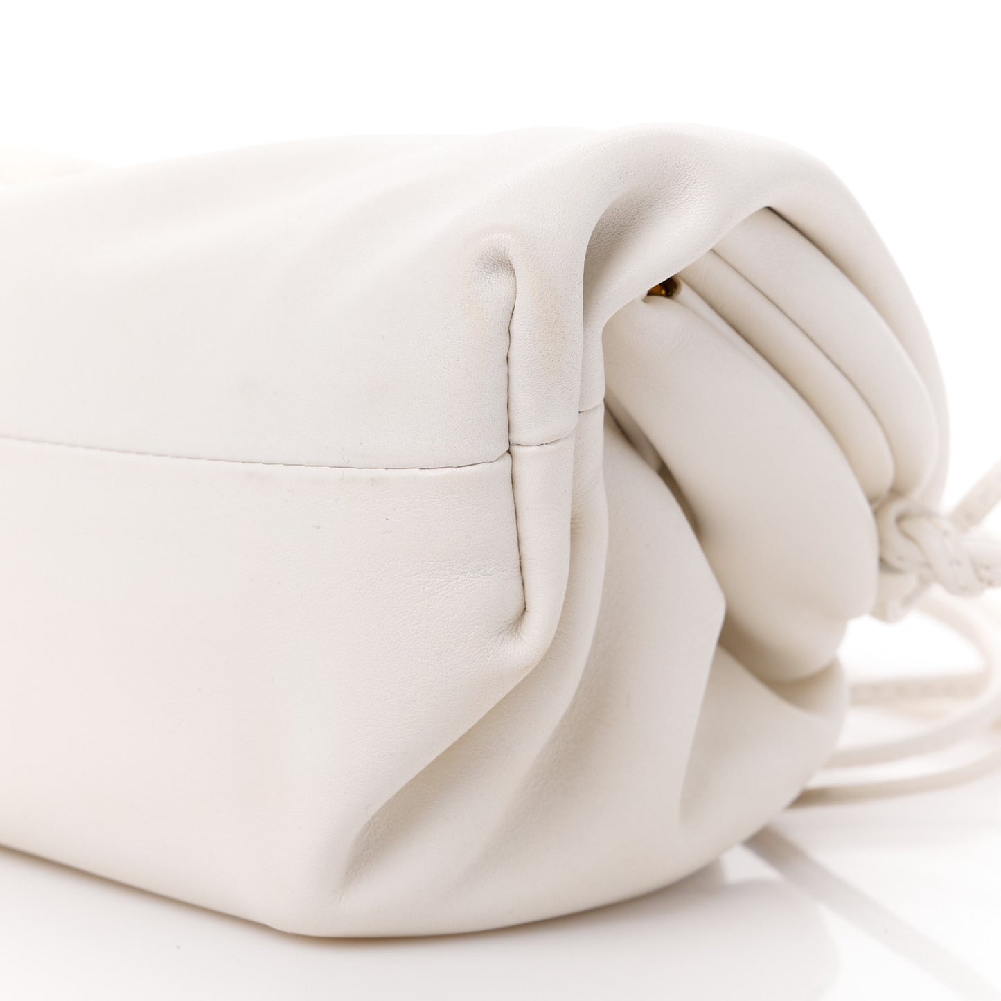 BOTTEGA VENETA Butter Calfskin The Mini Pouch Plaster