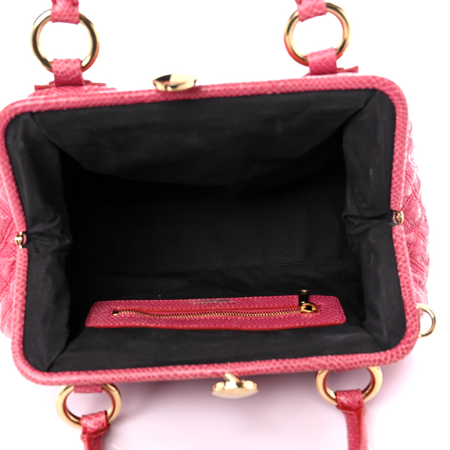Python Embossed Stardust Stam Pink