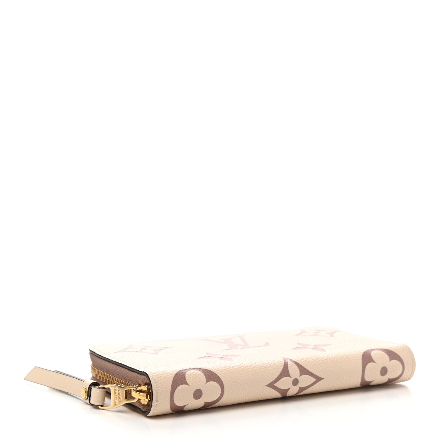 Empreinte Monogram Giant Zippy Wallet Creme Bois De Rose