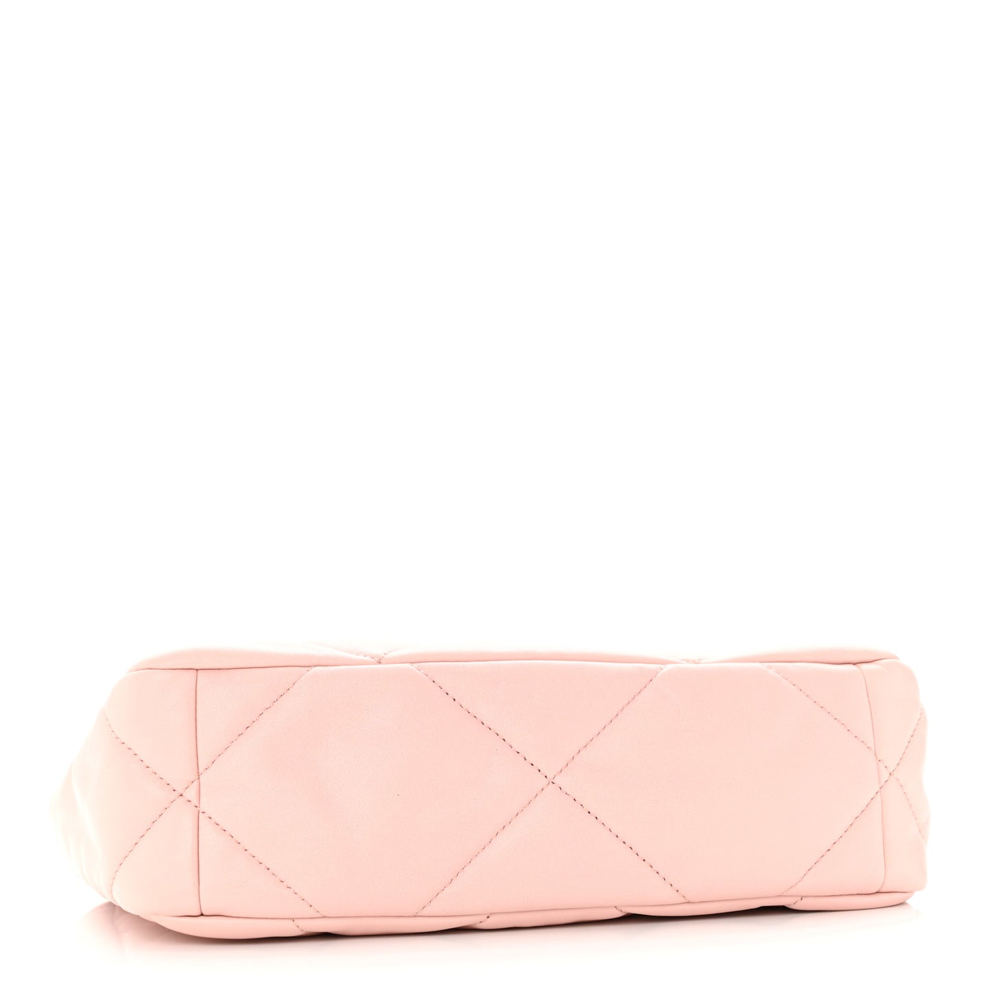 Lambskin Quilted Medium Chanel 19 Flap Light Pink