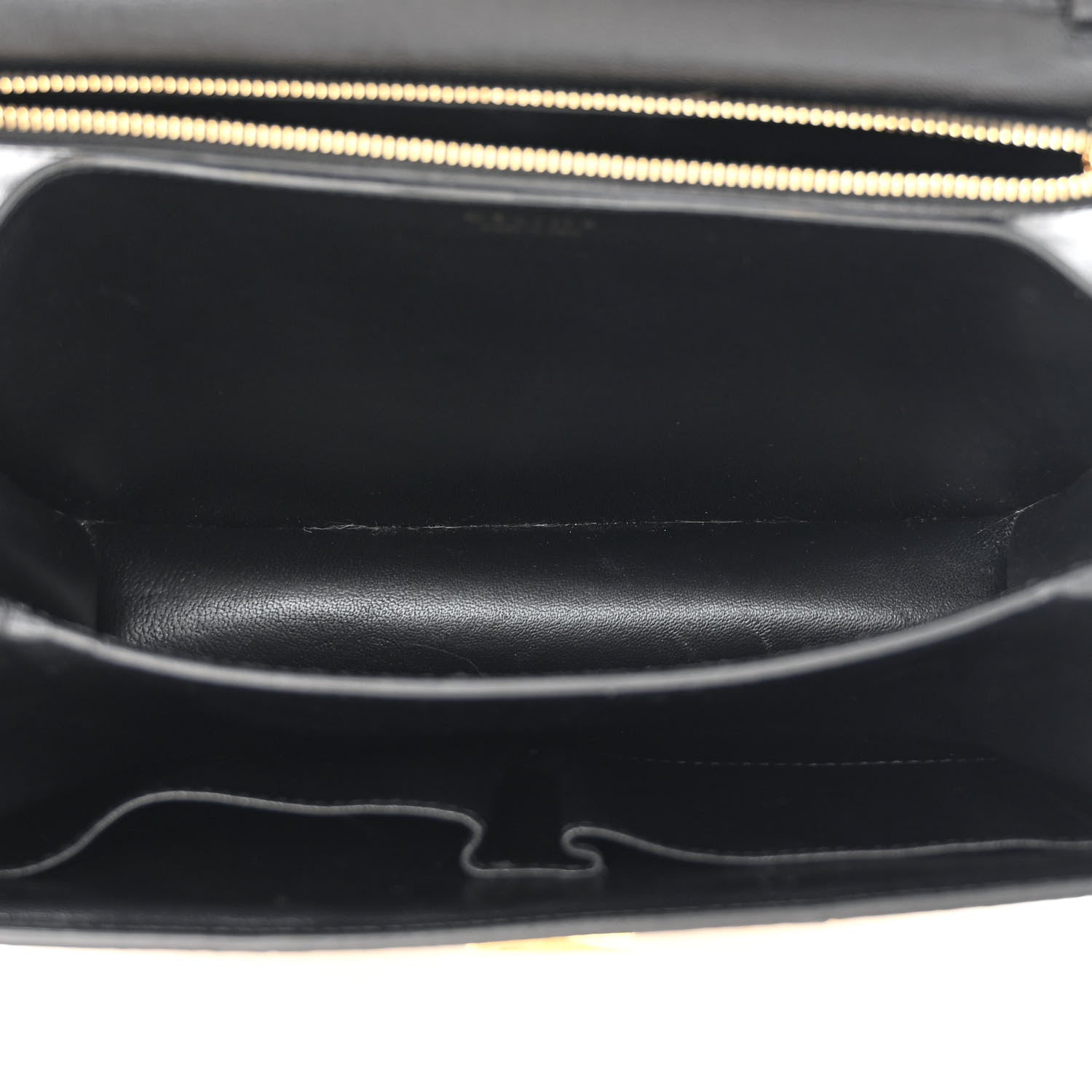 Celine Cobra Calfskin Medium Classic Box Flap Bag Yellow 5 of 12