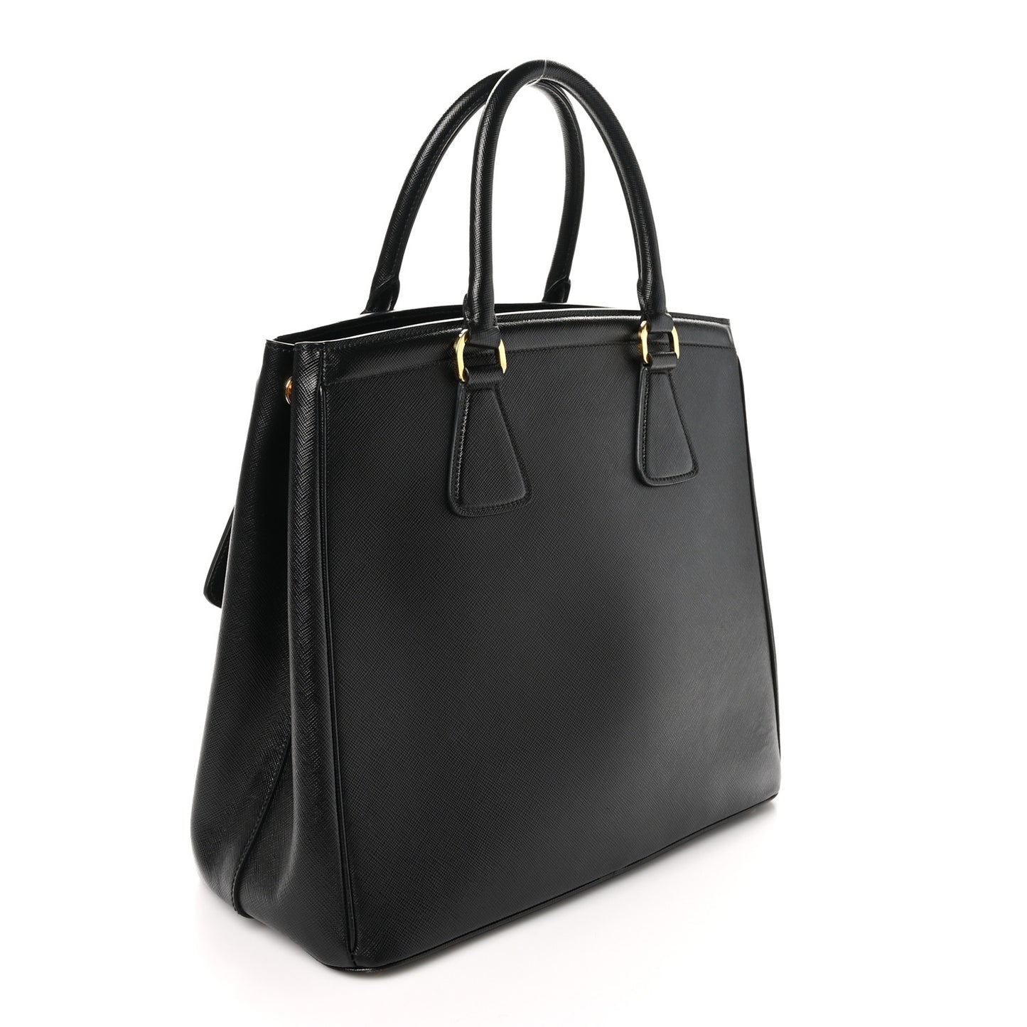 Saffiano Lux Parabole Tote Black