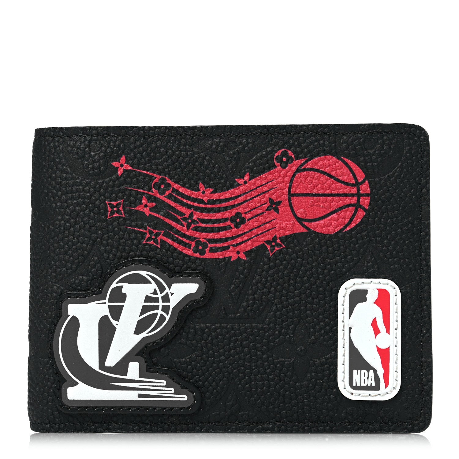 Louis Vuitton X NBA Grained Calfskin Monogram Multiple Wallet