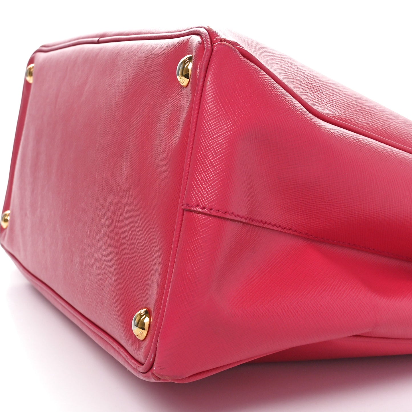 Saffiano Lux Large Double Zip Tote Peonia