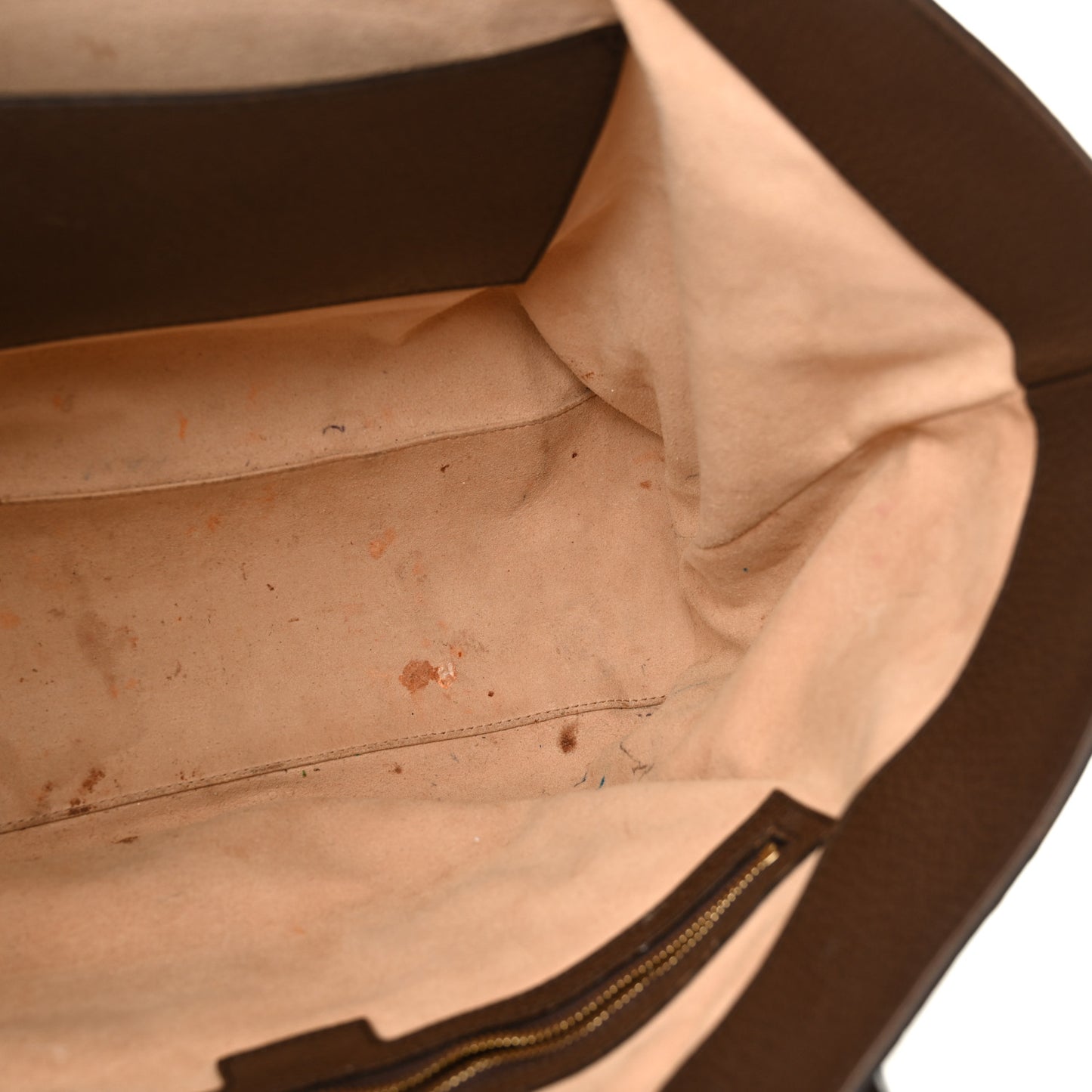 GG Supreme Monogram Medium Ophidia Shopping Tote Brown