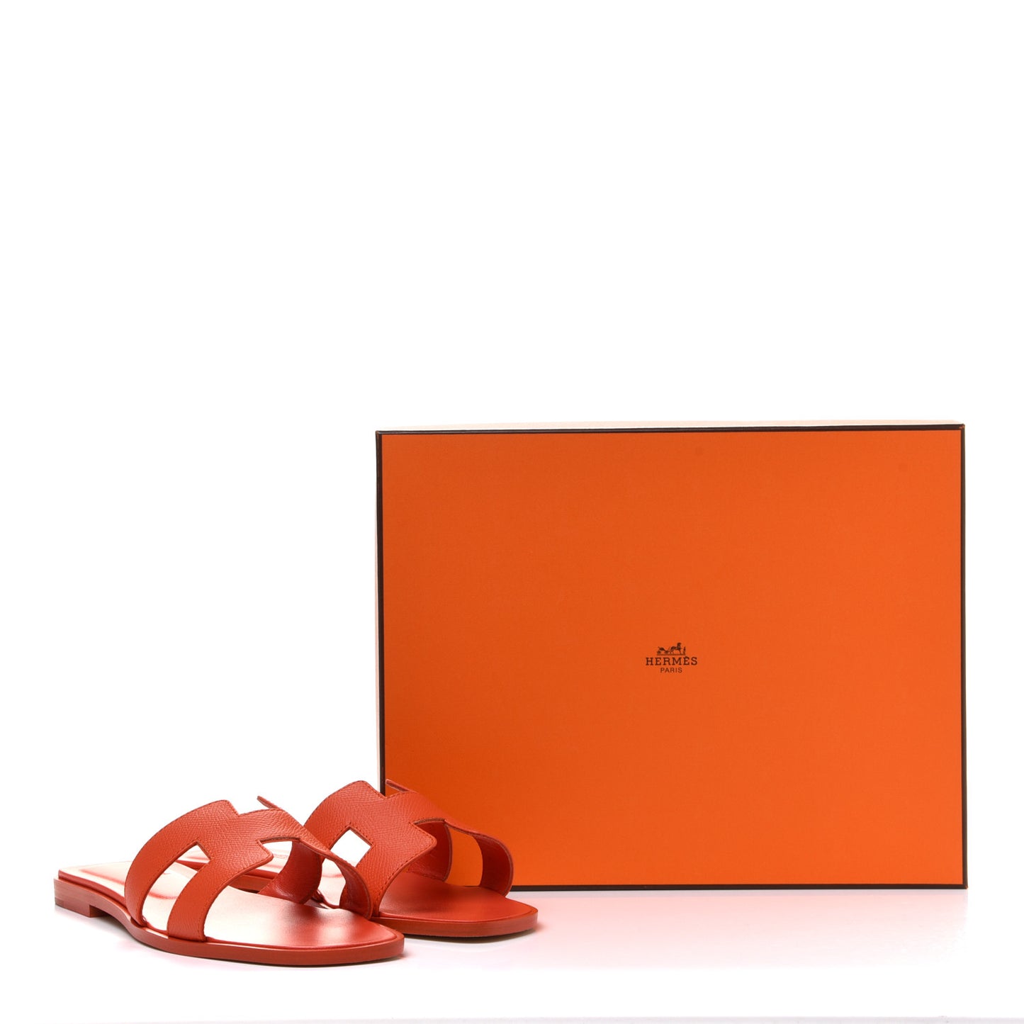 Epsom Oran Sandals 38 Orange Poppy