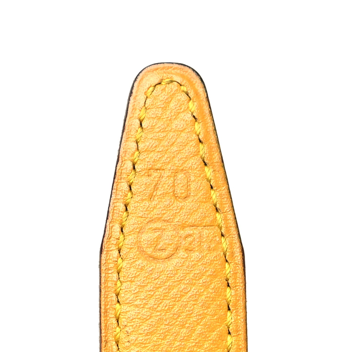 Courchevel Chamonix 24mm Mini Constance H Belt 70 70 28 Black Jaune