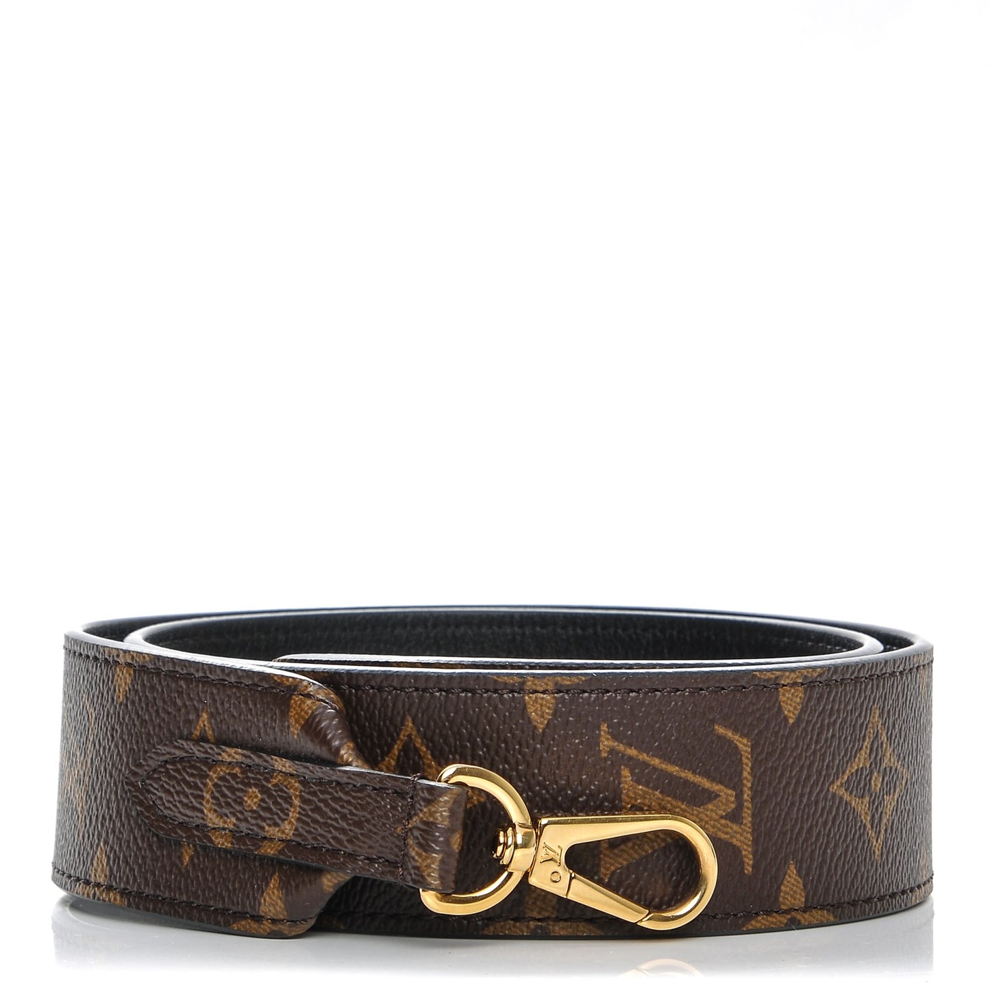 Monogram Bandouliere Shoulder Strap Black