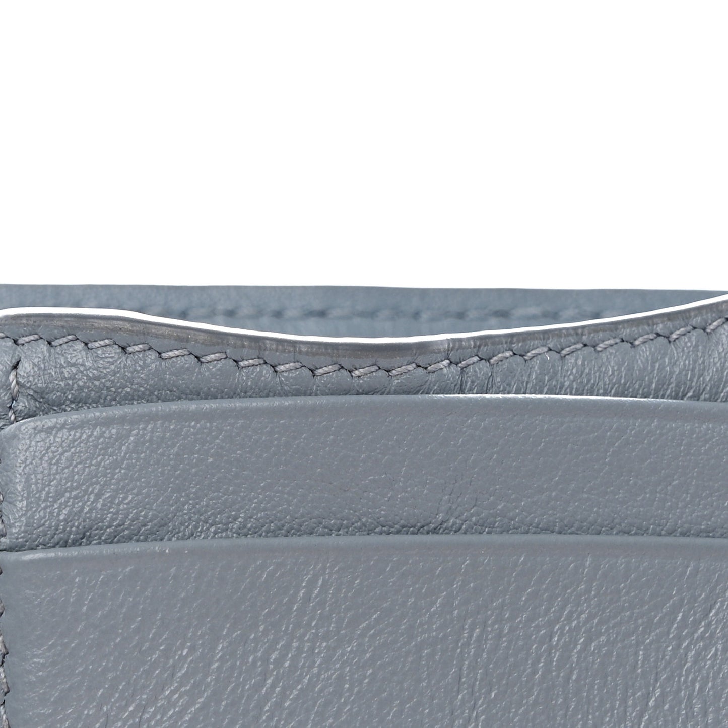 Patent Cannage Lady Dior Lotus Wallet Light Blue