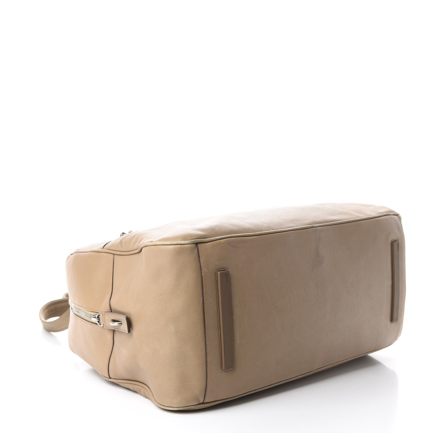 Soft Calfskin Satchel Naturale