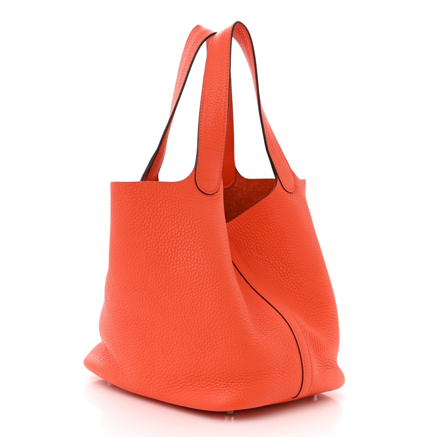 Taurillon Clemence Picotin Lock 22 MM Orange