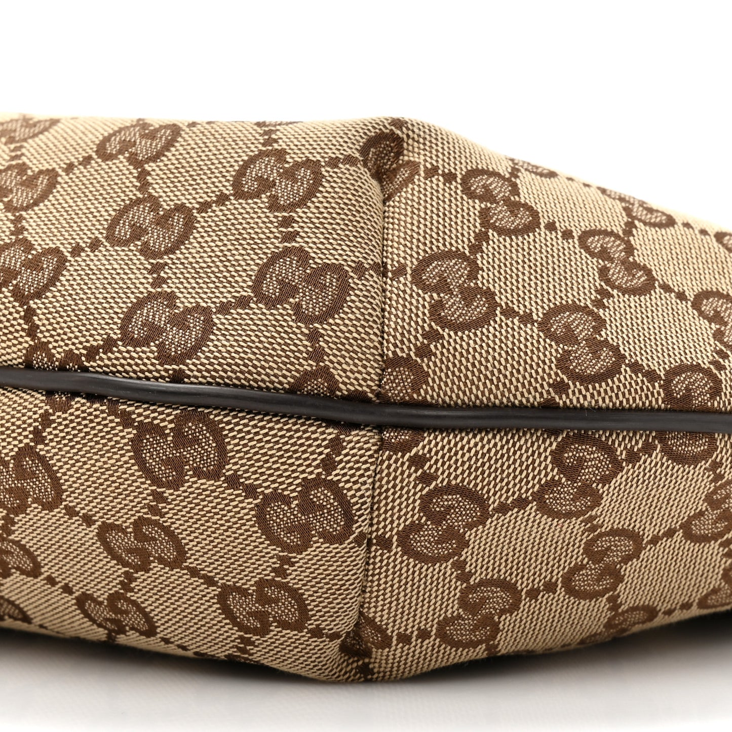 Monogram Medium Half Moon Hobo Dark Brown
