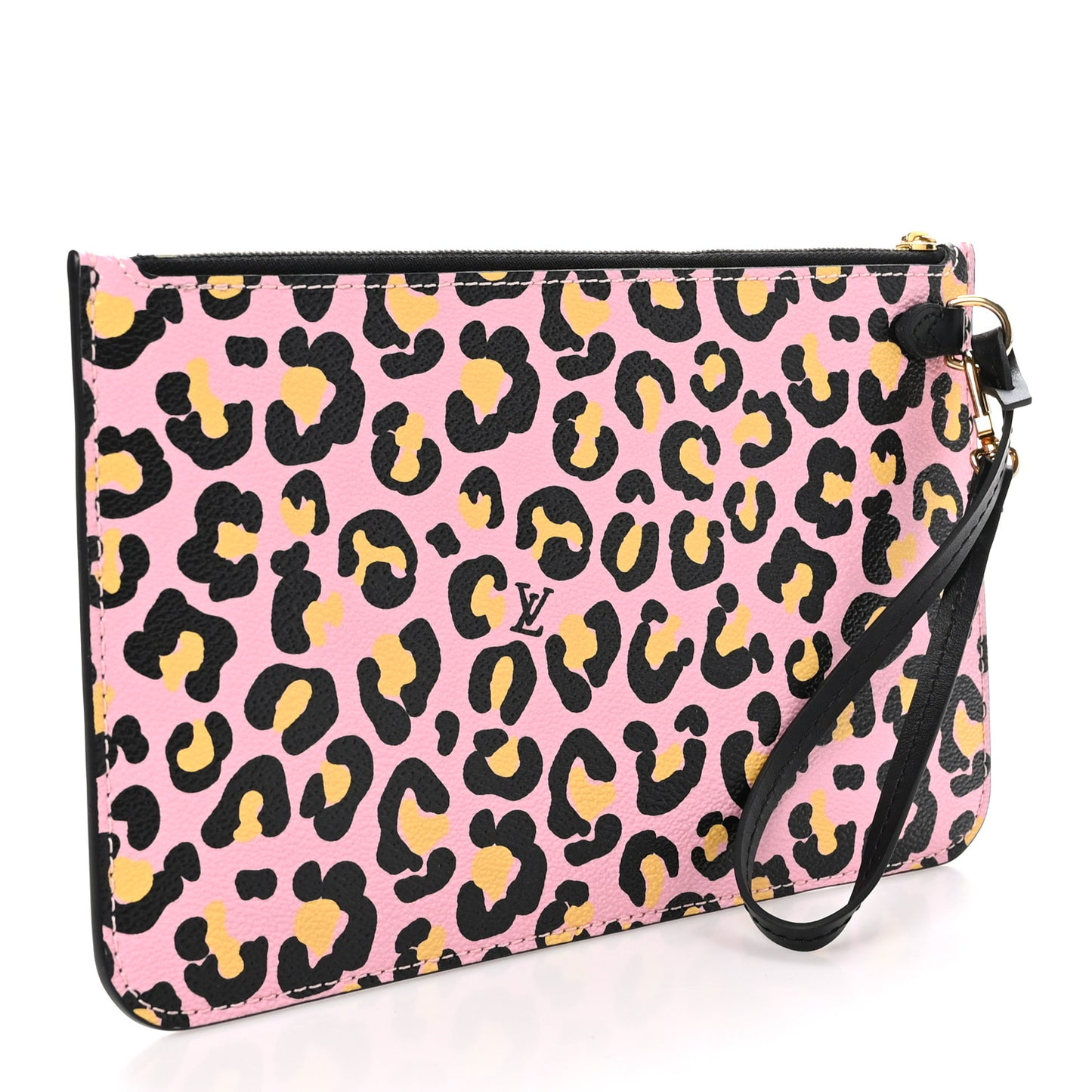Monogram Giant Wild At Heart Neverfull MM Pochette Black