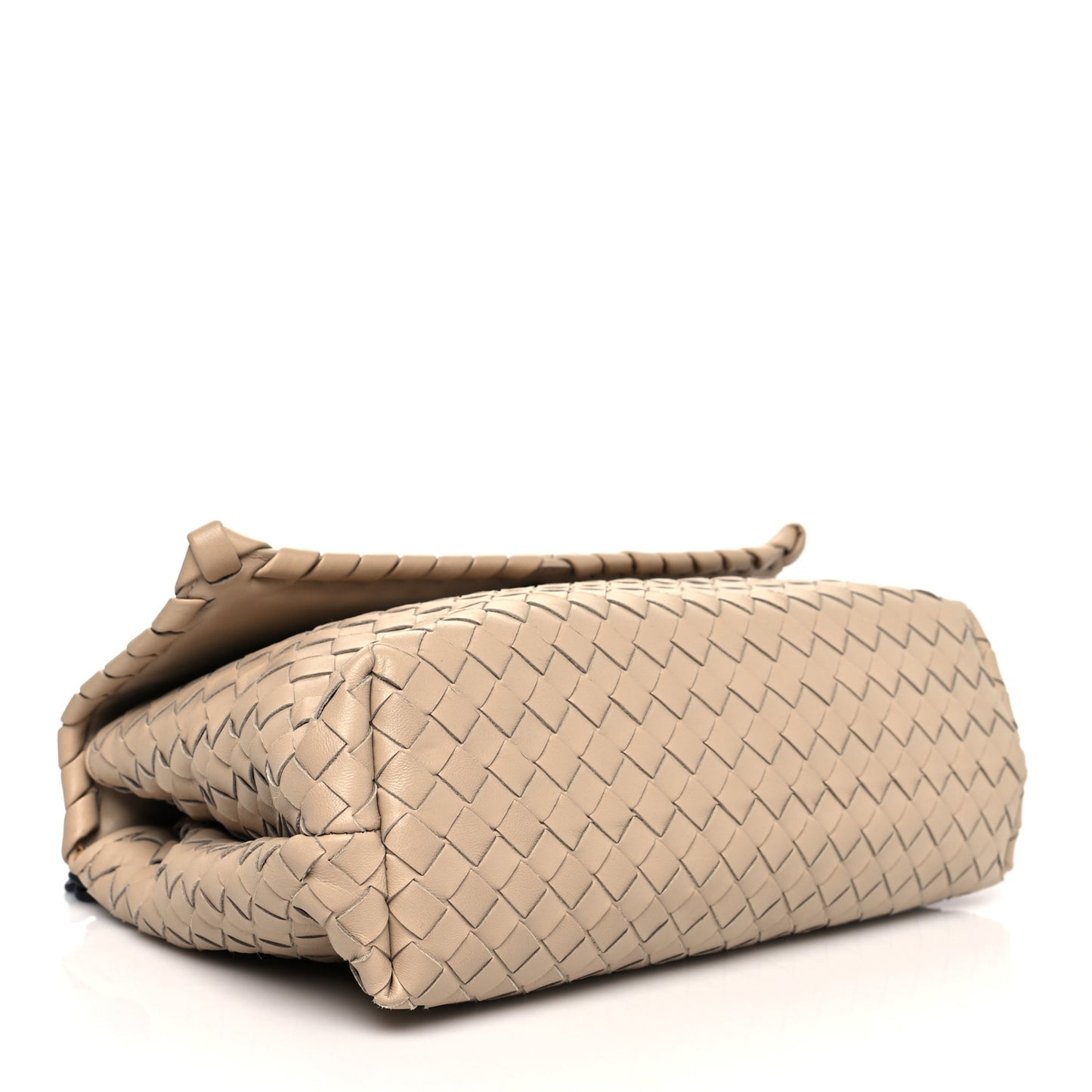 Nappa Intrecciato Small Olimpia Shoulder Bag Mink