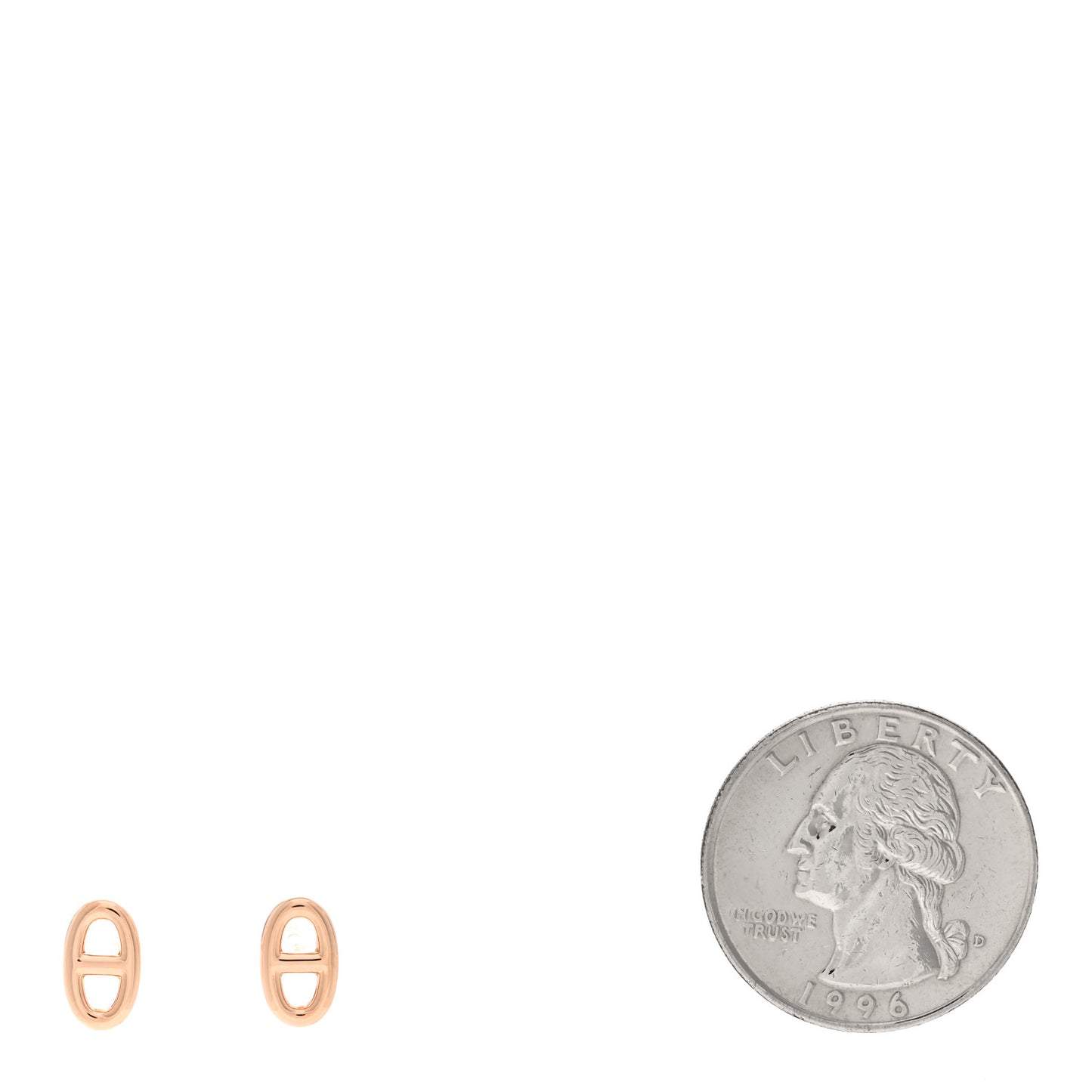 18K Rose Gold TPM Farandole Stud Earrings