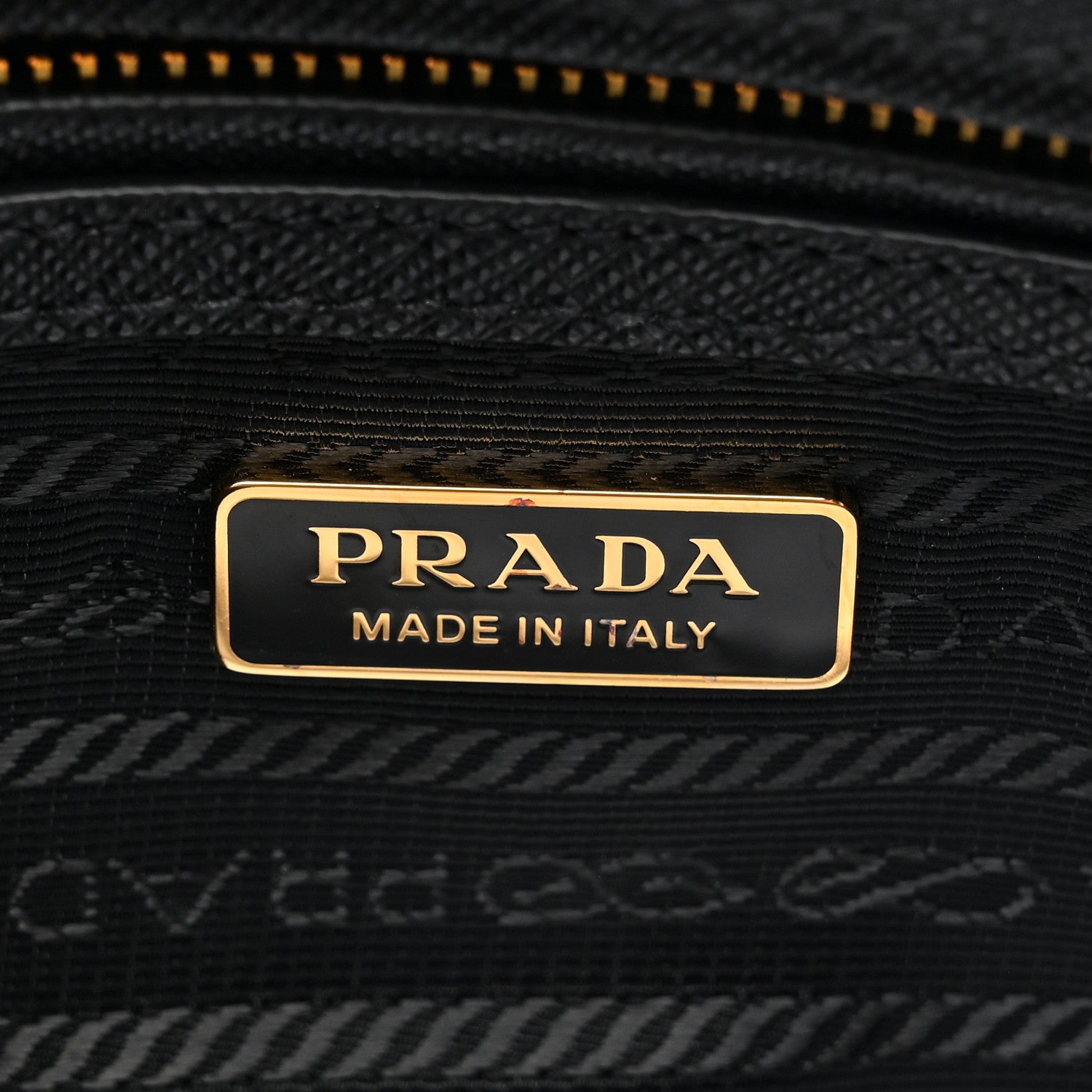 Prada Saffiano Lux Mini Galleria Double Zip Shoulder Tote Black 8 of 12