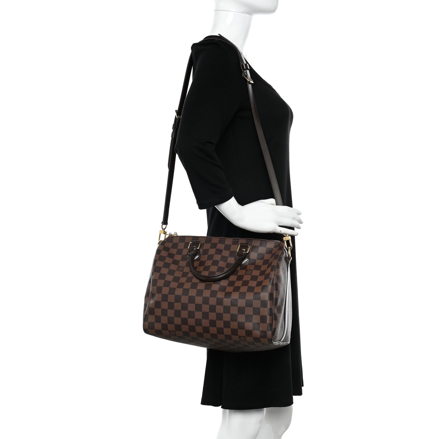 Damier Ebene Speedy Bandouliere 30