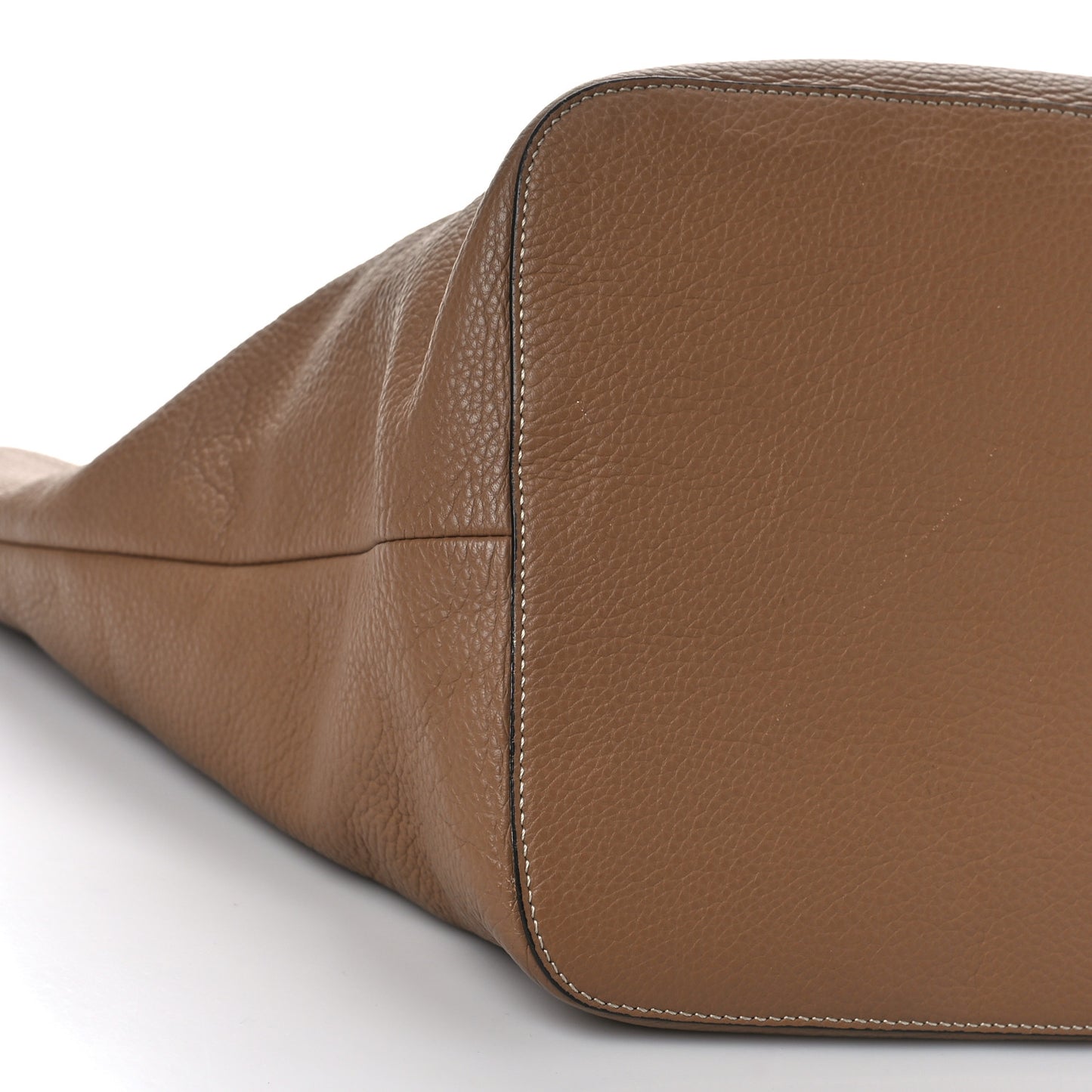 Calfskin Large New Marcie Tote Nut