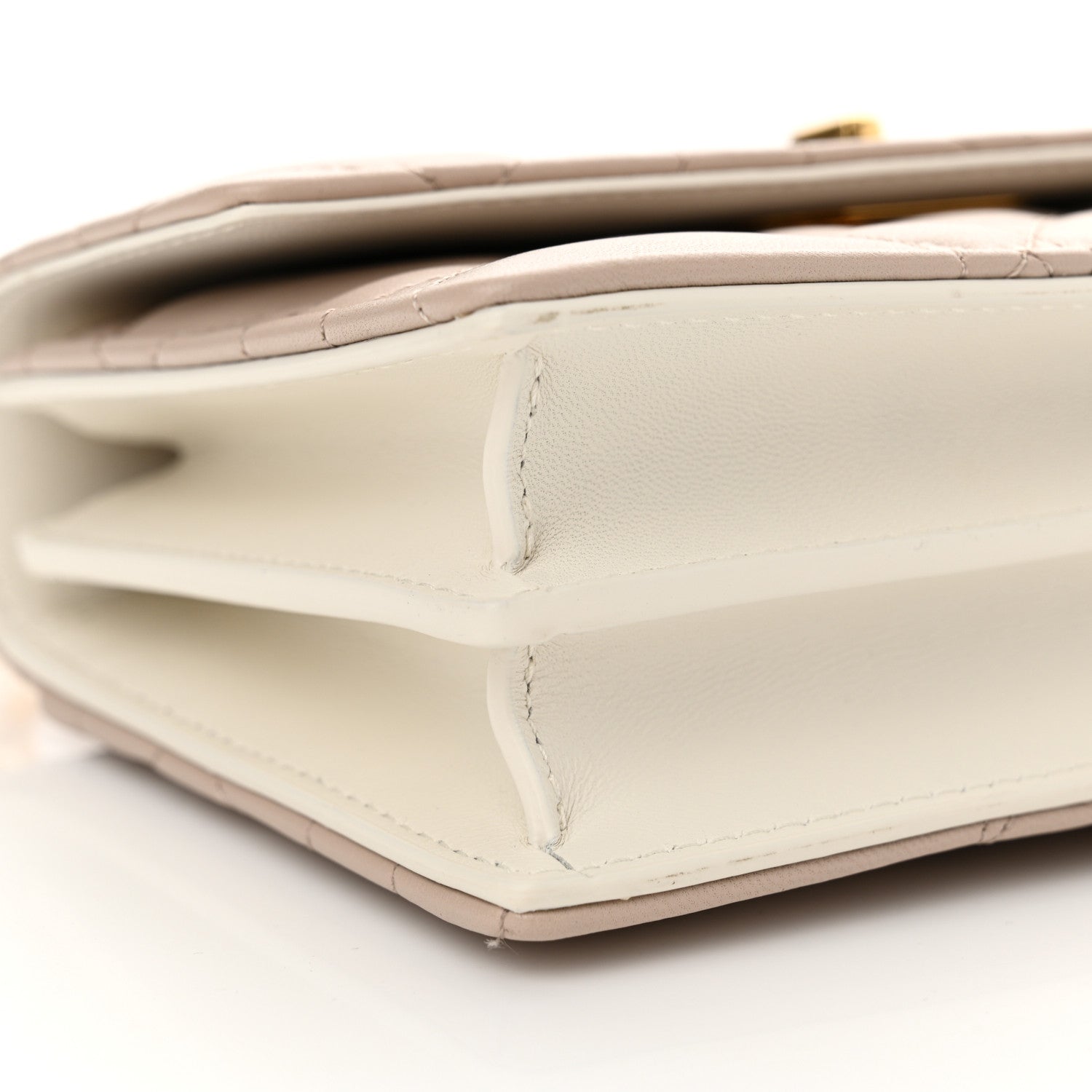 Christian Dior Lambskin Macrocannage Bi-Color Mini Miss Caro Bag Rose Quartz 9 of 10