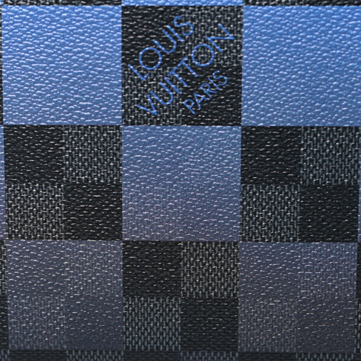 Giant Damier Graphite Alpha Wearable Wallet Navy